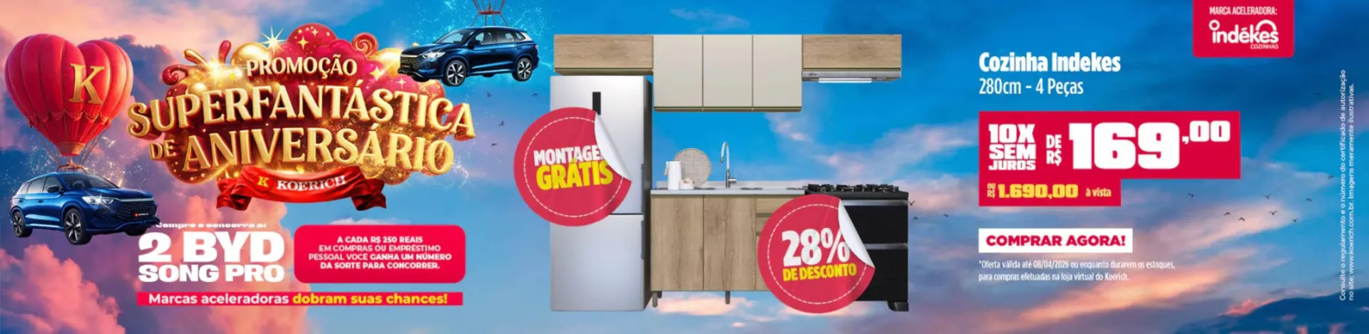 Encarte de Catálogo Lojas Koerich 8 de abril até 12 de abril 2026 - Pagina 12