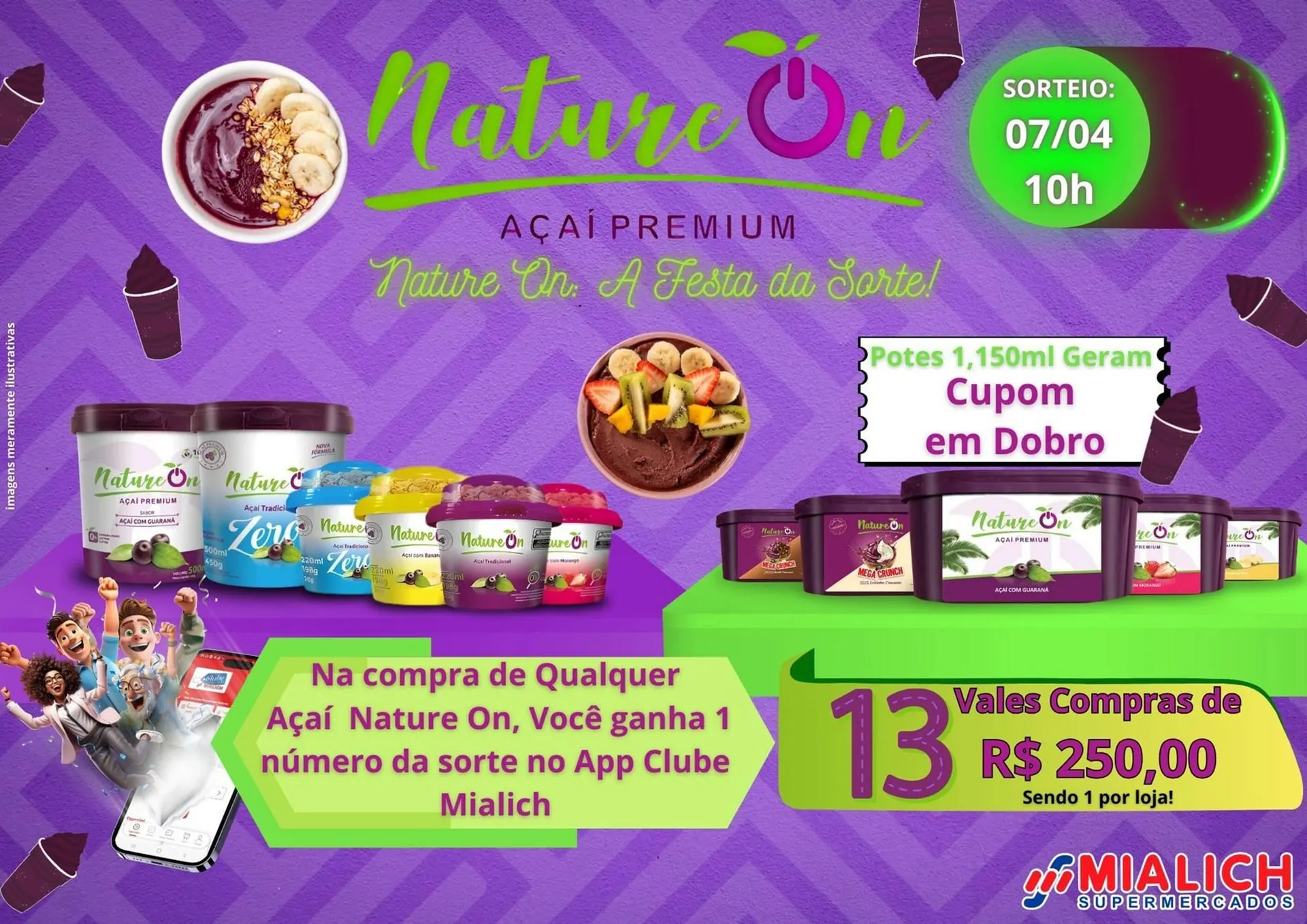 Encarte de Catálogo Mialich Supermercados 28 de fevereiro até 7 de maio 2025 - Pagina 1