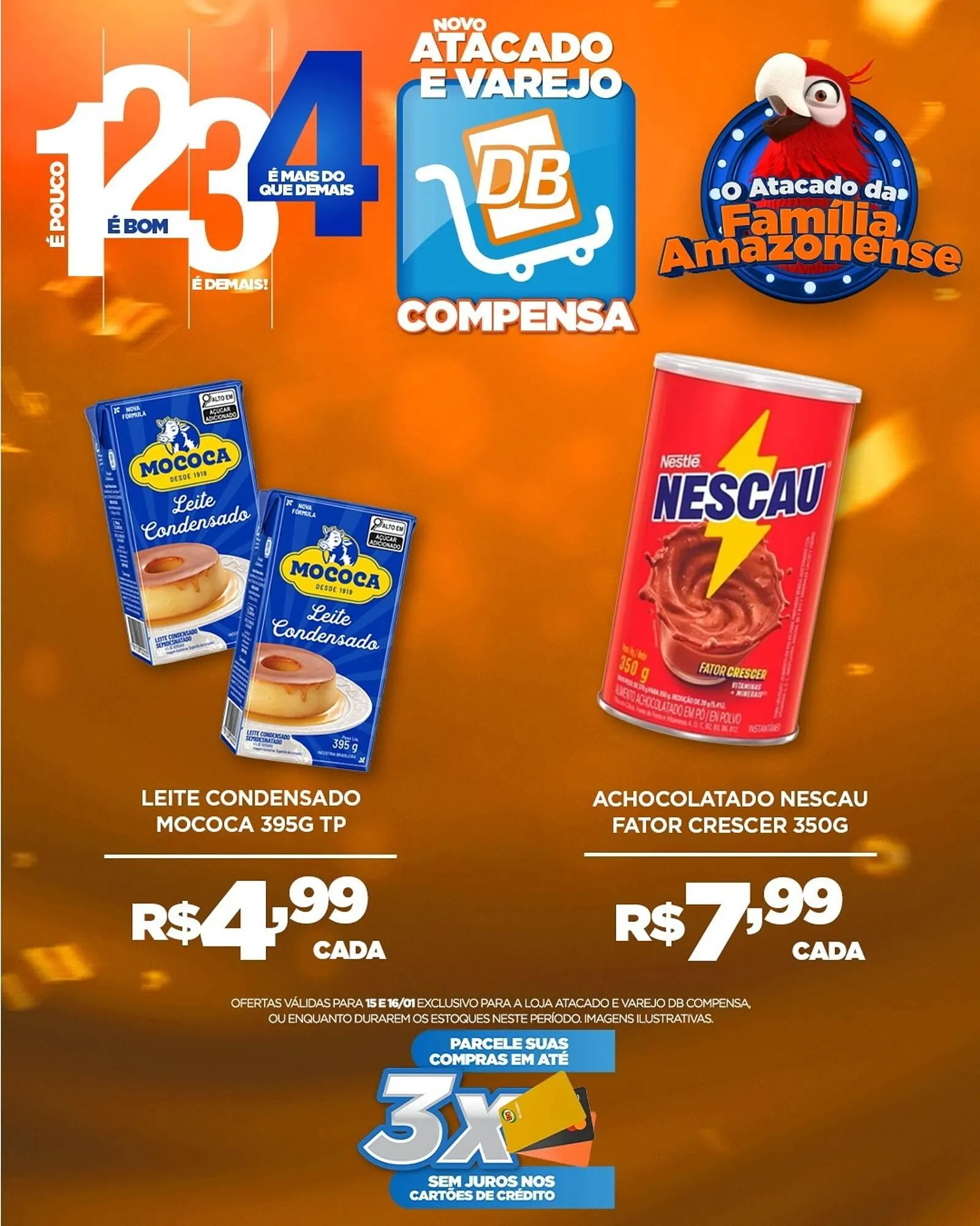 Encarte de Catálogo DB Supermercados 15 de janeiro até 16 de janeiro 2026 - Pagina 1