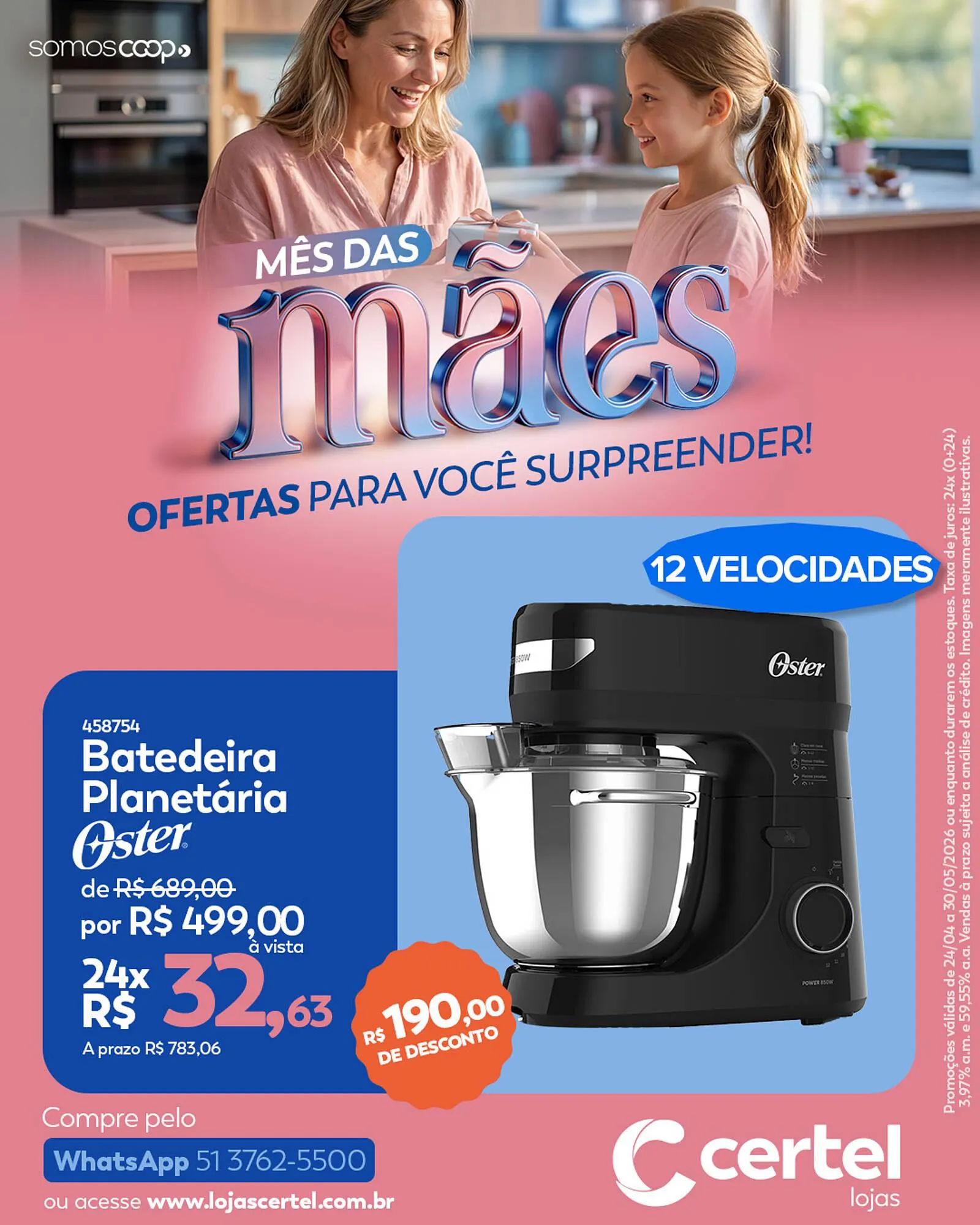 Encarte de Folheto Lojas Certel 24 de abril até 30 de maio 2026 - Pagina 3