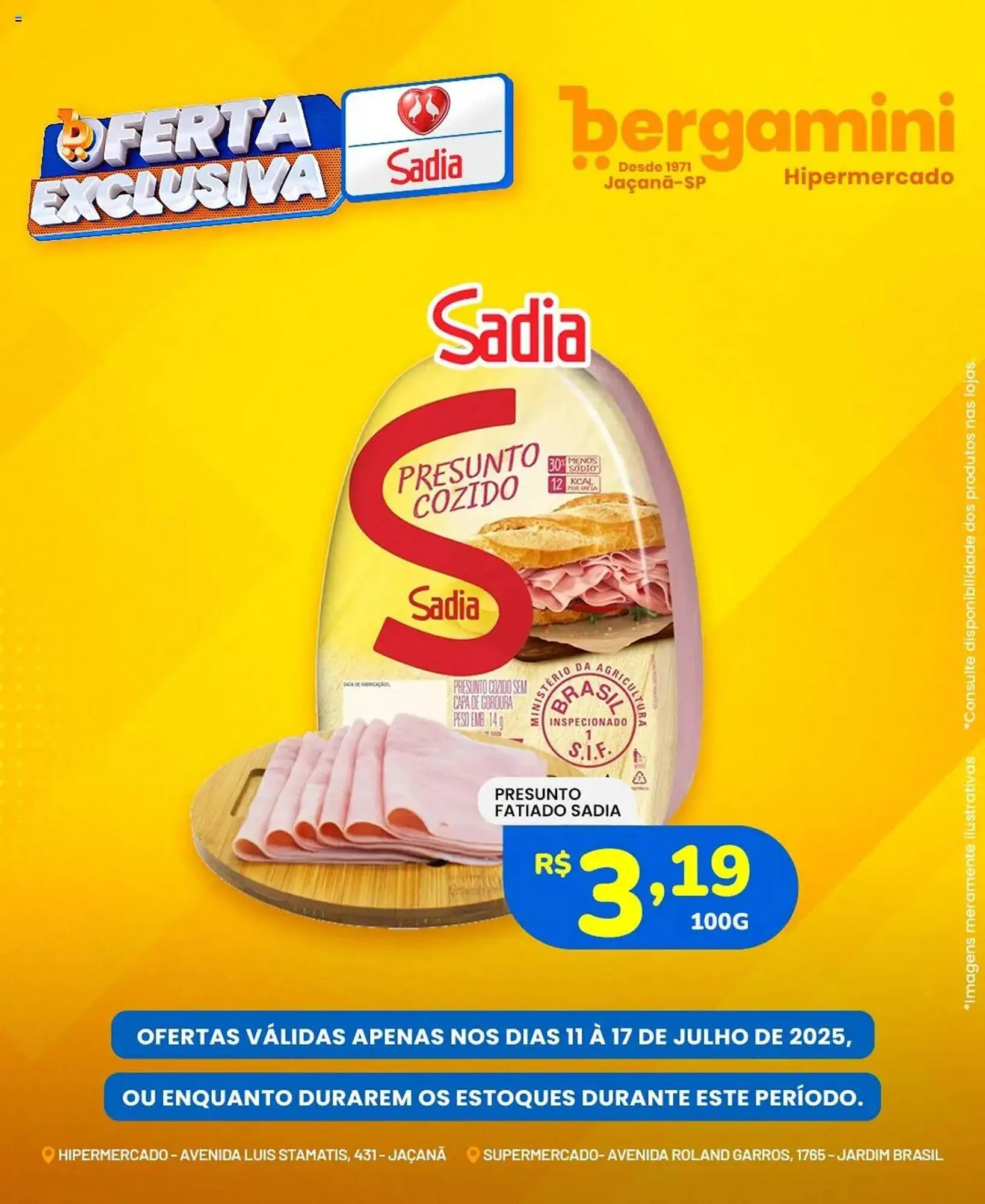 Encarte de Catálogo Supermercado Bergamini 11 de julho até 17 de julho 2025 - Pagina 2