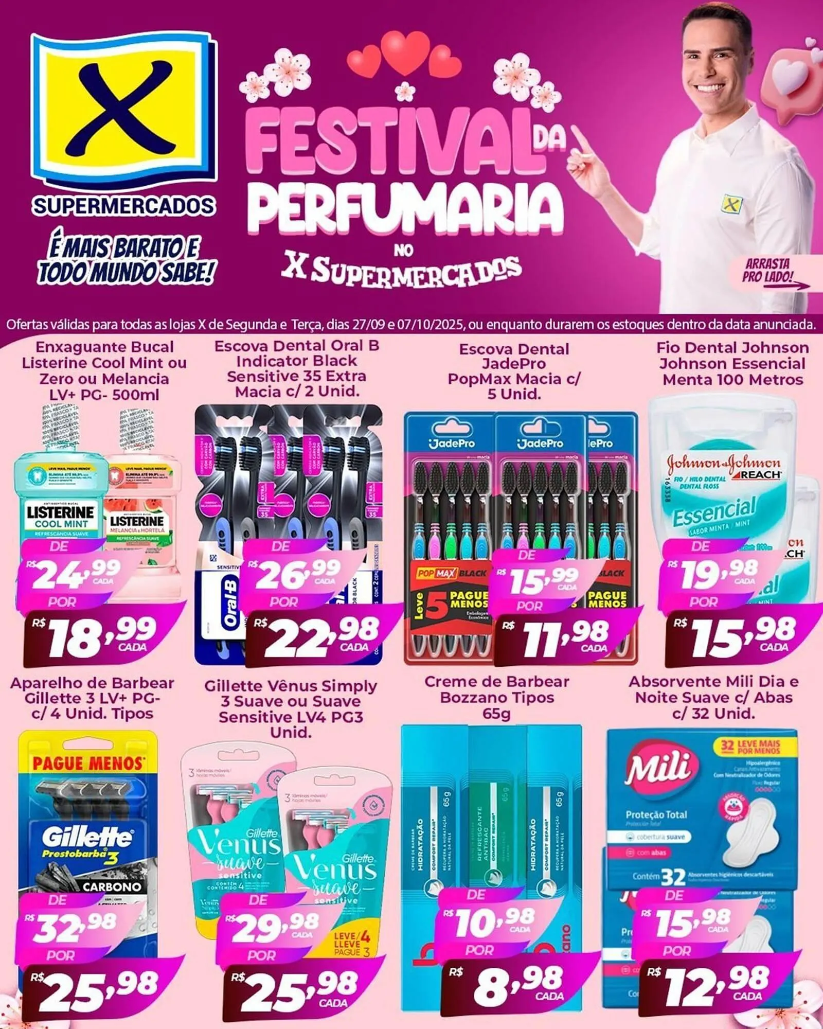 Encarte de Folheto X Supermercados 29 de setembro até 7 de outubro 2025 - Pagina 2