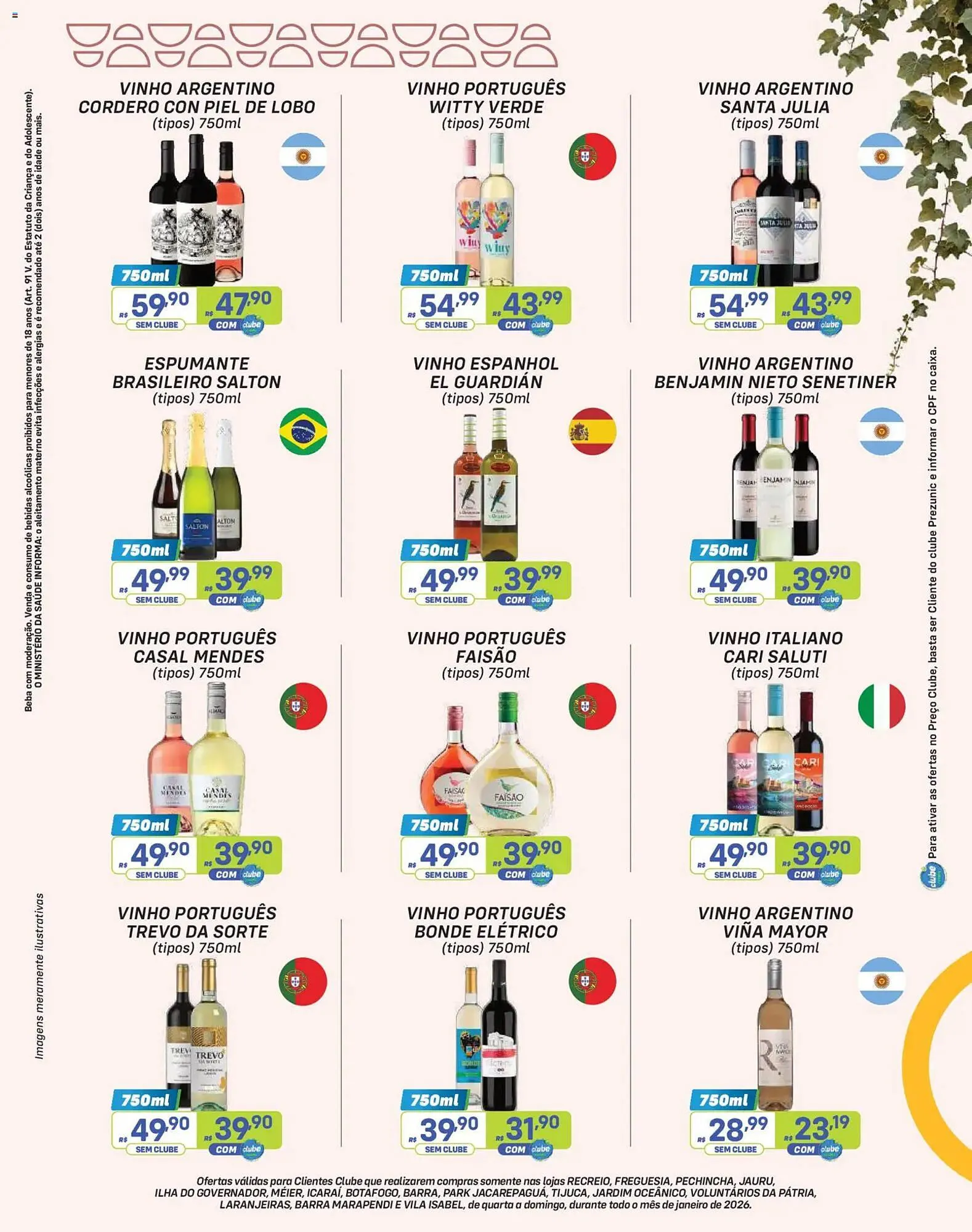 Encarte de Encarte Prezunic 1 de janeiro até 31 de janeiro 2026 - Pagina 7