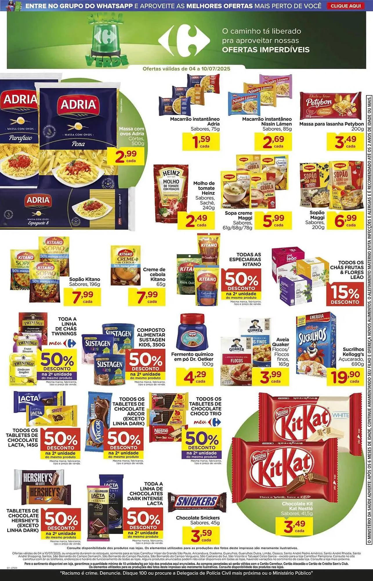 Encarte de Catálogo Carrefour 4 de julho até 10 de julho 2025 - Pagina 8