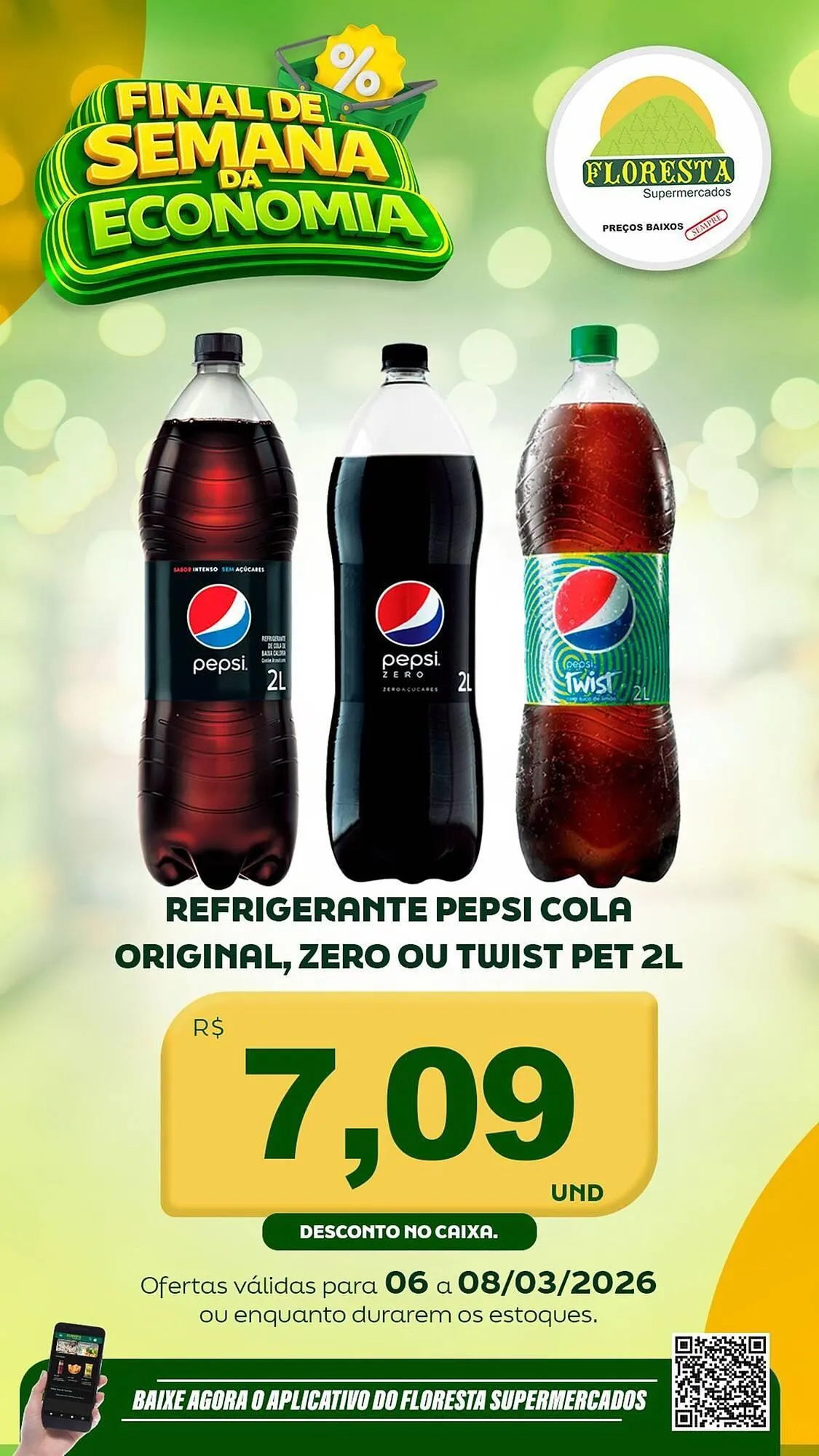 Encarte de Catálogo Floresta Supermercados 6 de março até 8 de março 2026 - Pagina 52