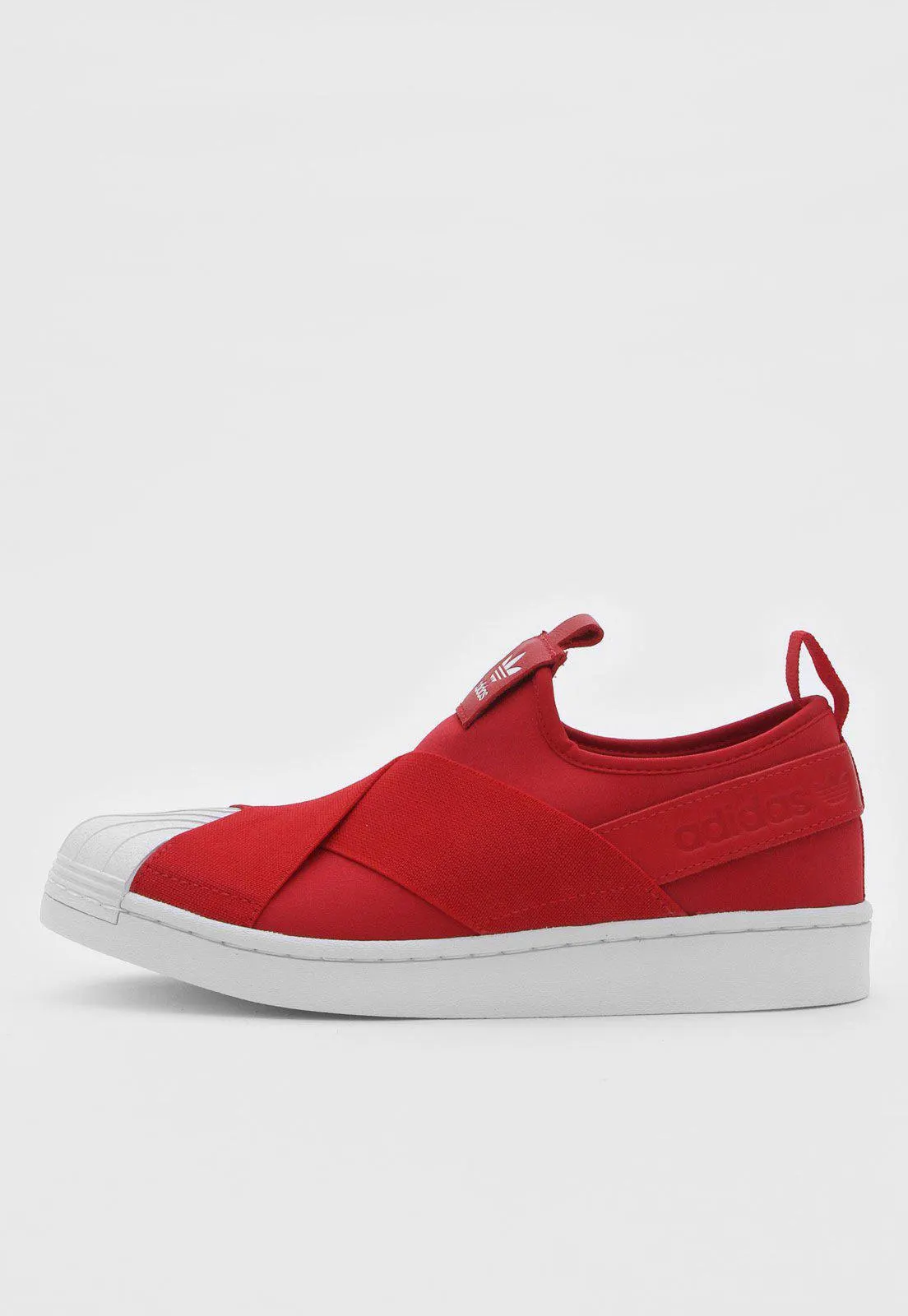Tênis adidas Originals Superstar Slip On Vermelho