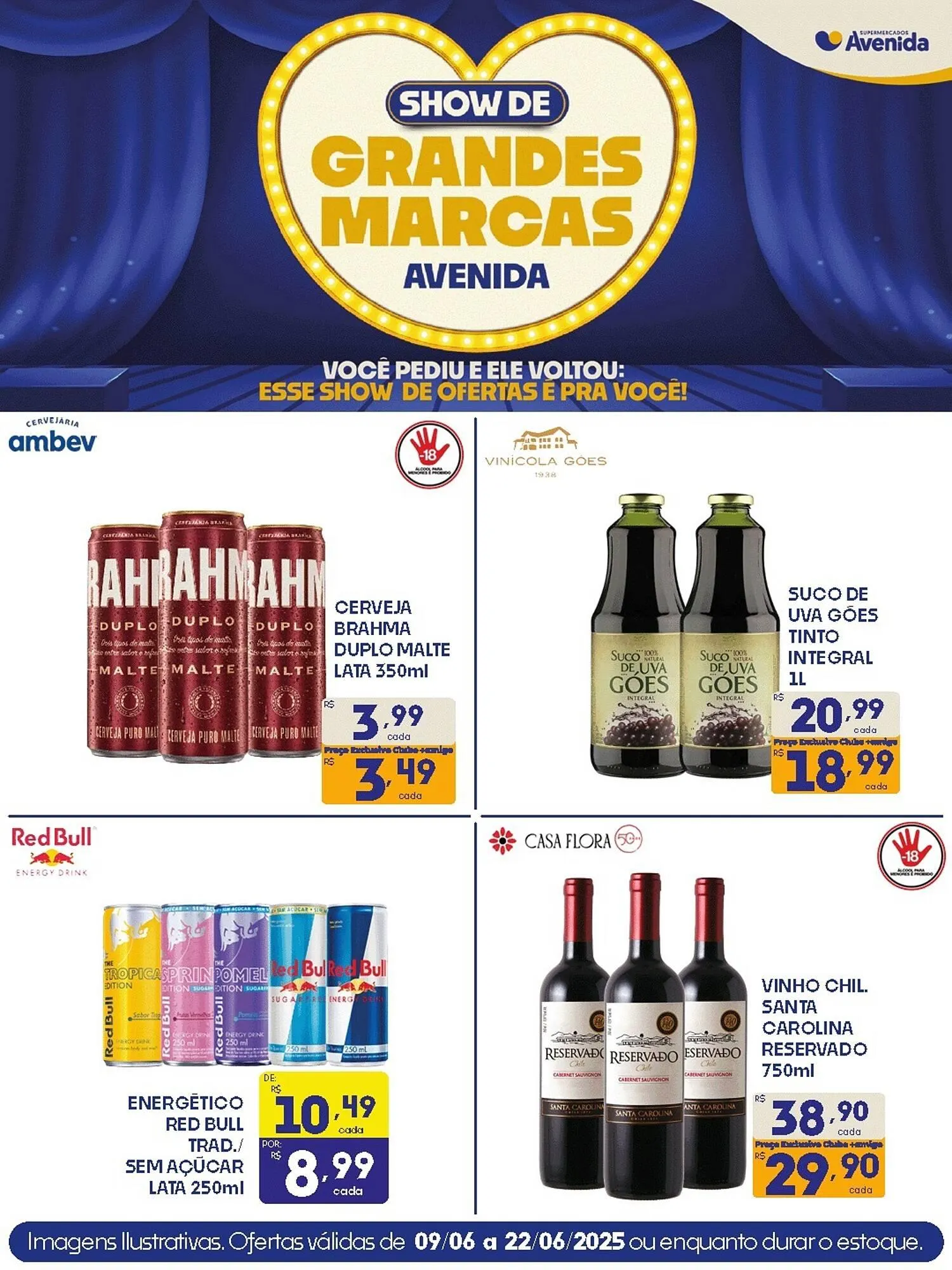 Encarte de Catálogo Supermercados Avenida 9 de junho até 22 de junho 2025 - Pagina 3