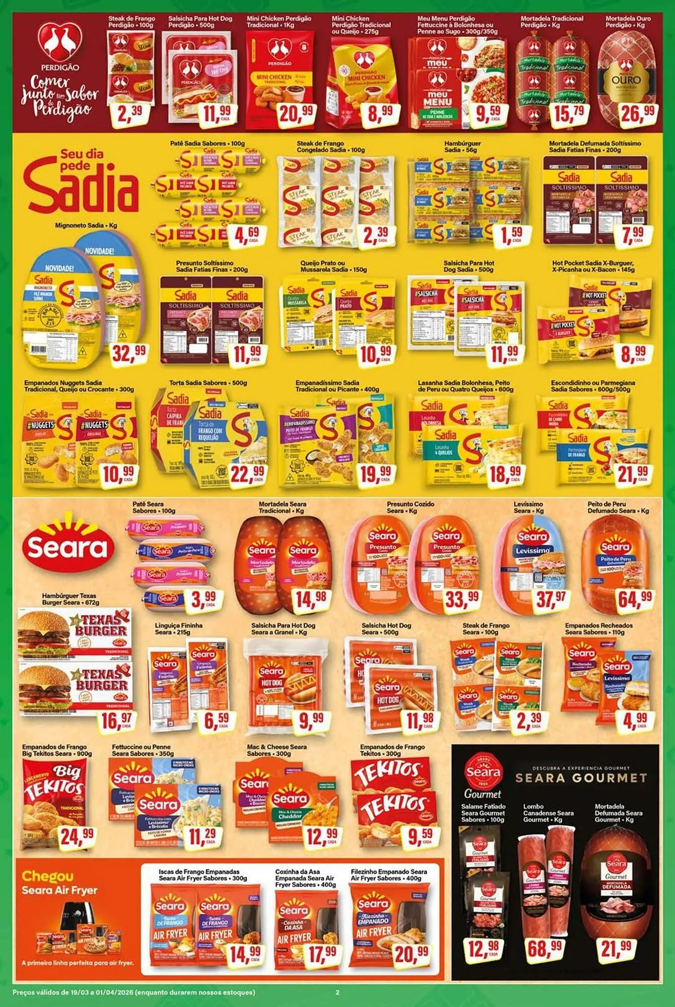 Encarte de Encarte Rede Supermarket 31 de março até 1 de abril 2026 - Pagina 2