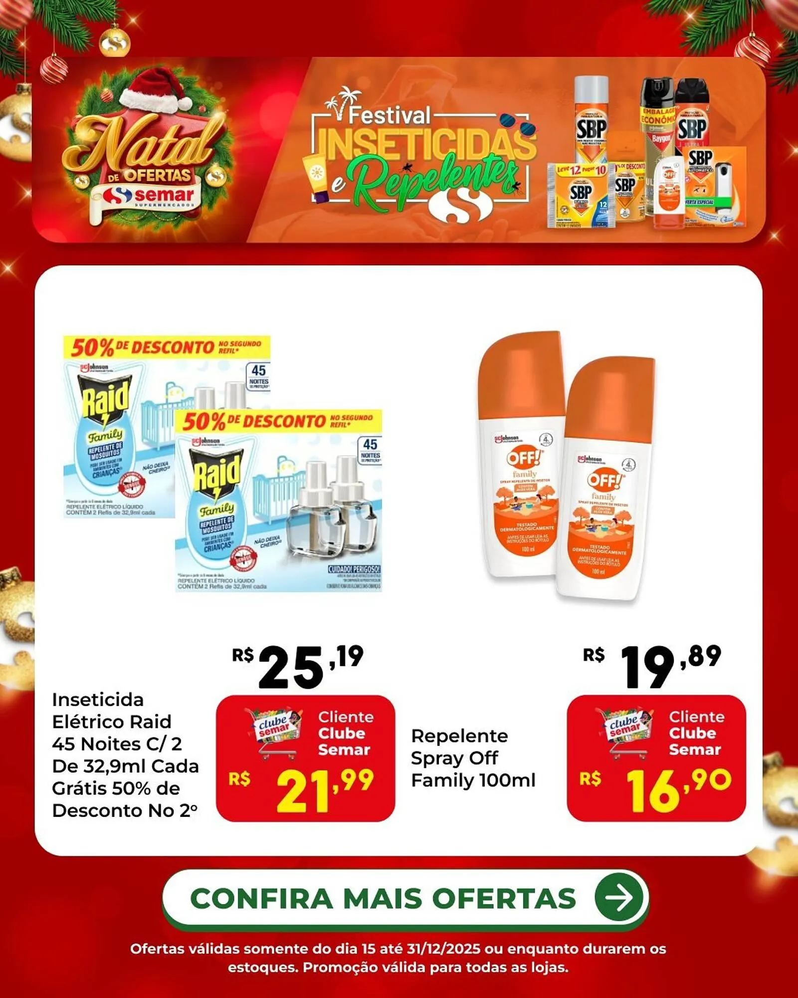 Encarte de Folheto Semar Supermercado 22 de dezembro até 31 de dezembro 2025 - Pagina 1