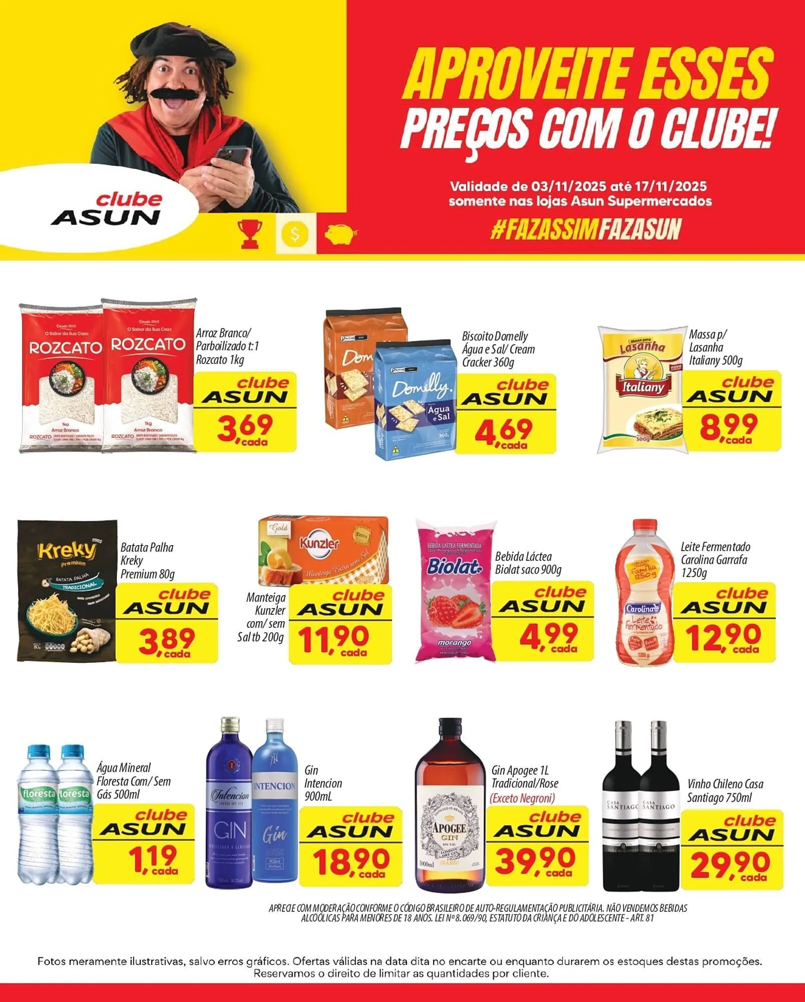 Encarte de Encarte Asun 3 de novembro até 11 de novembro 2025 - Pagina 1