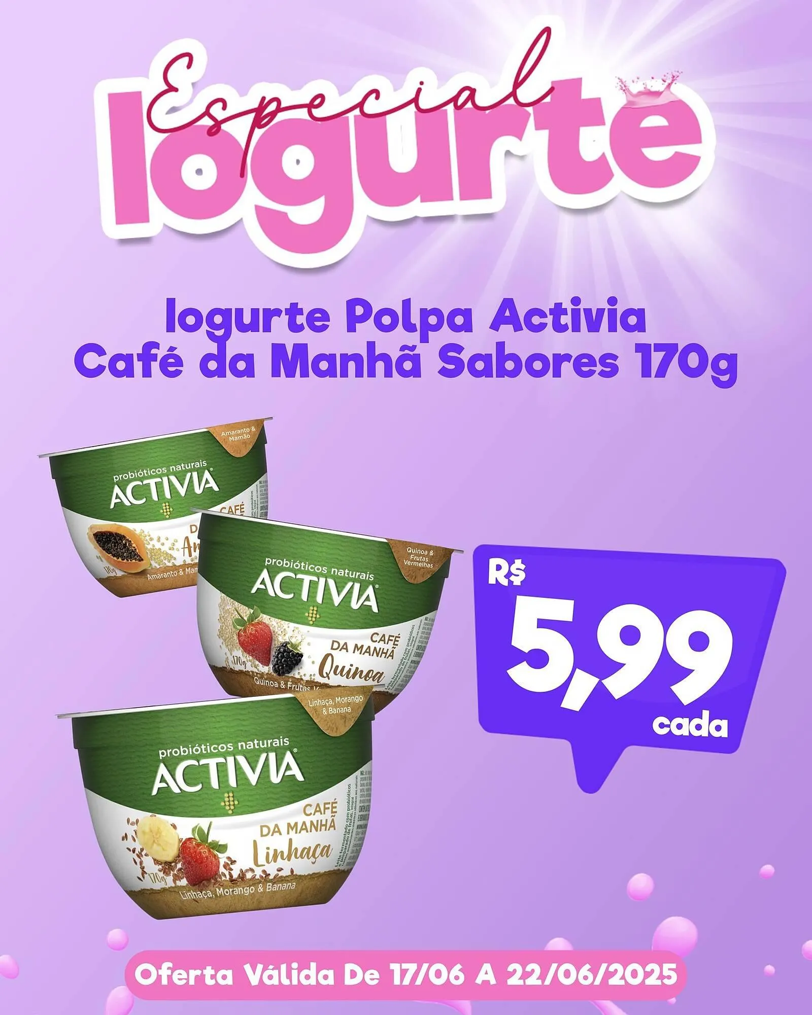 Encarte de Catálogo Chama Supermercados 17 de junho até 22 de junho 2025 - Pagina 4