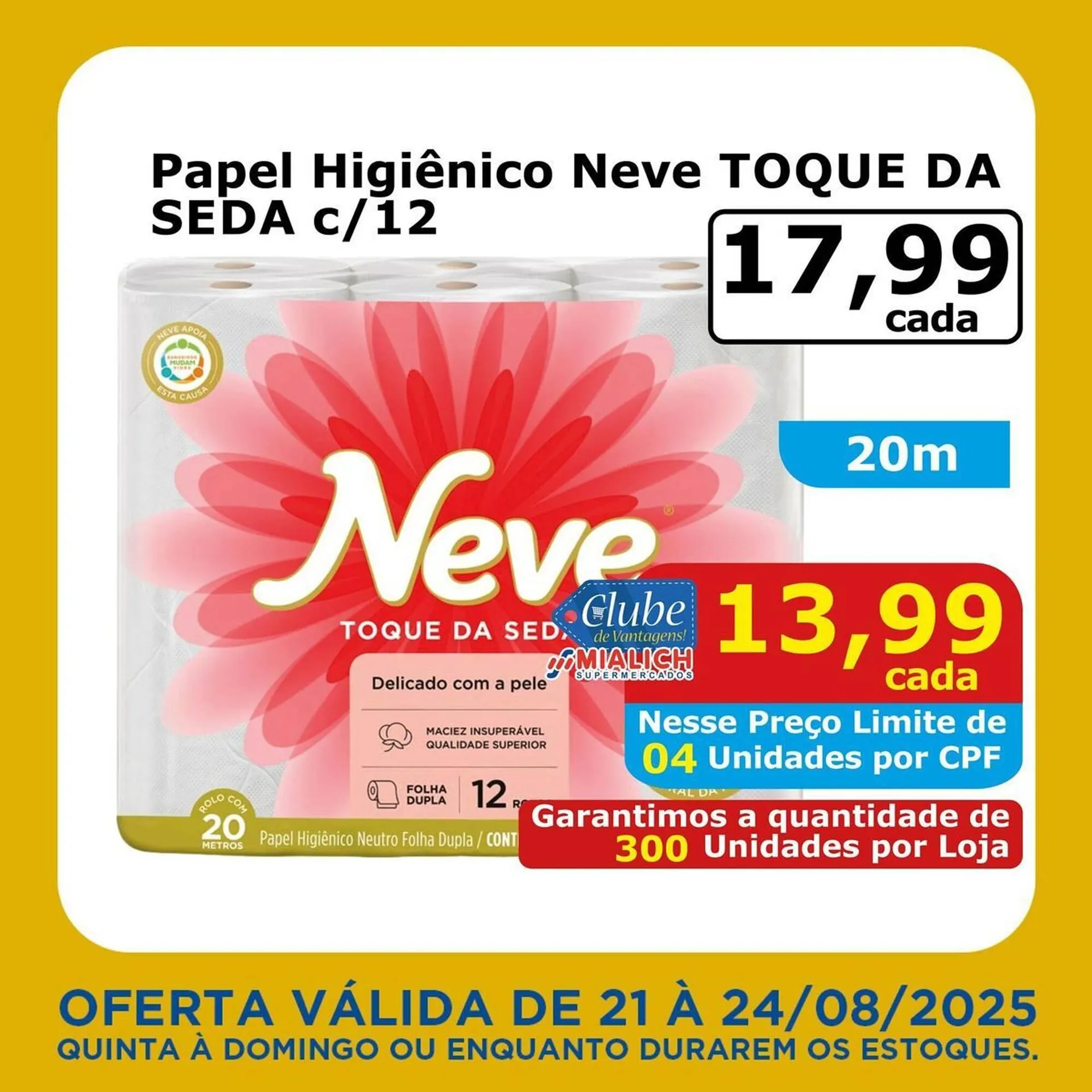 Encarte de Catálogo Mialich Supermercados 21 de agosto até 24 de agosto 2025 - Pagina 4