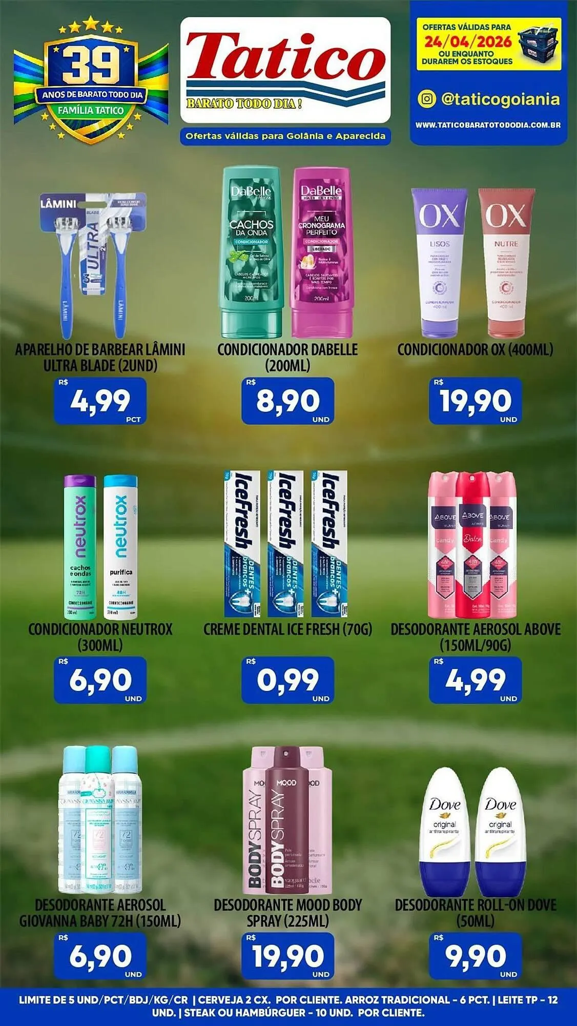 Encarte de Tabloide Tatico 24 de abril até 24 de abril 2026 - Pagina 21