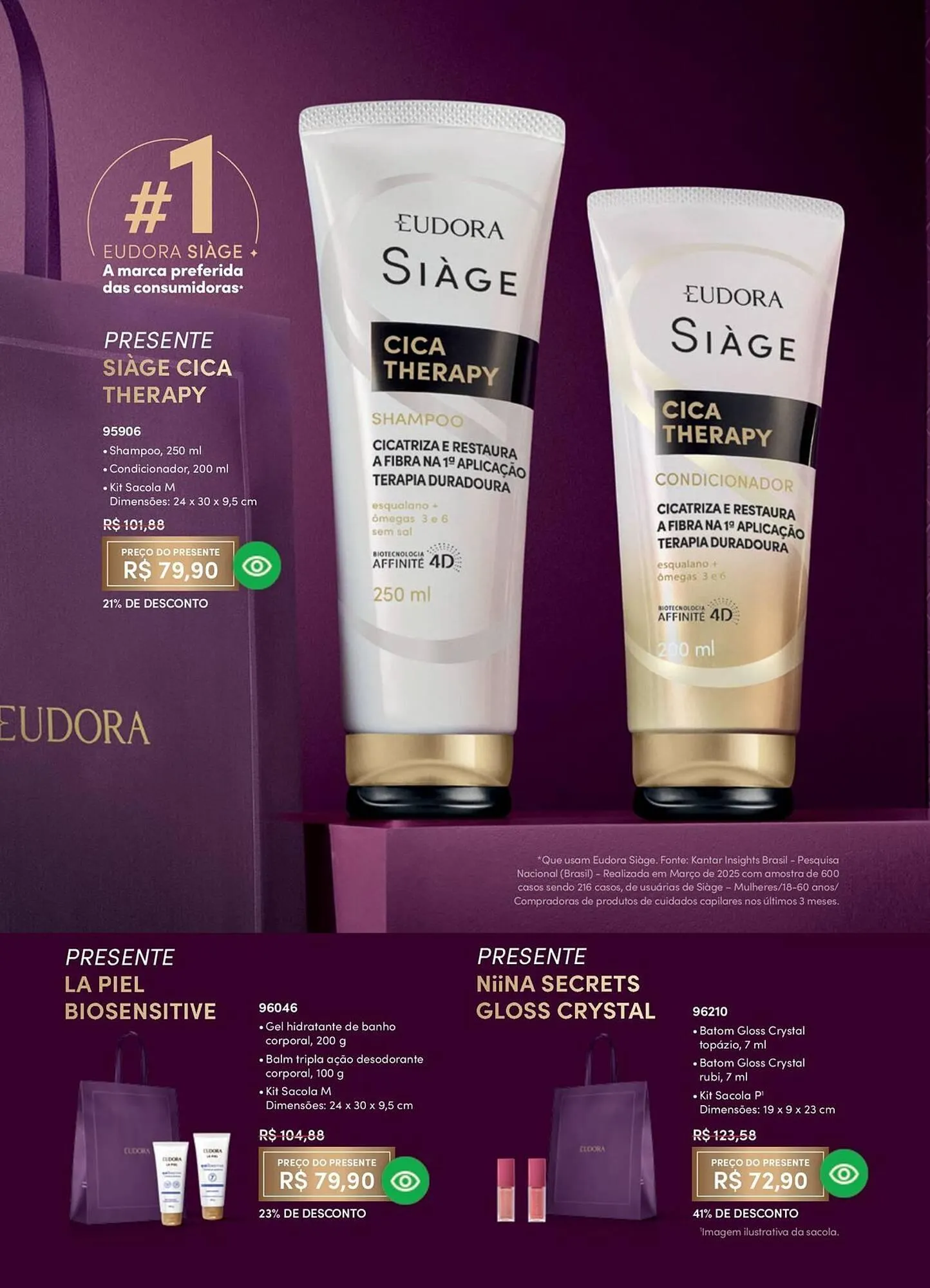 Encarte de Catálogo Eudora 1 de abril até 1 de maio 2026 - Pagina 62