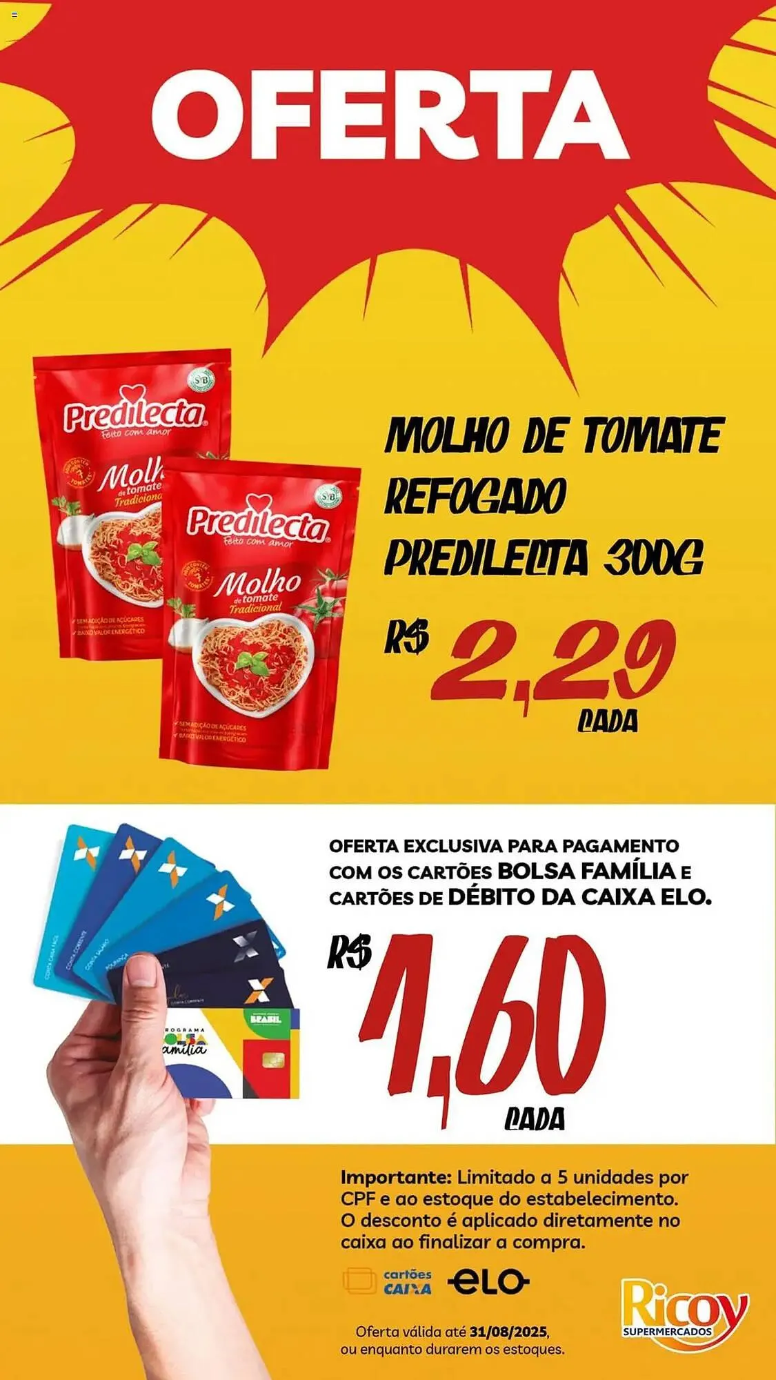 Encarte de Catálogo Ricoy Supermercados 11 de agosto até 1 de setembro 2025 - Pagina 4