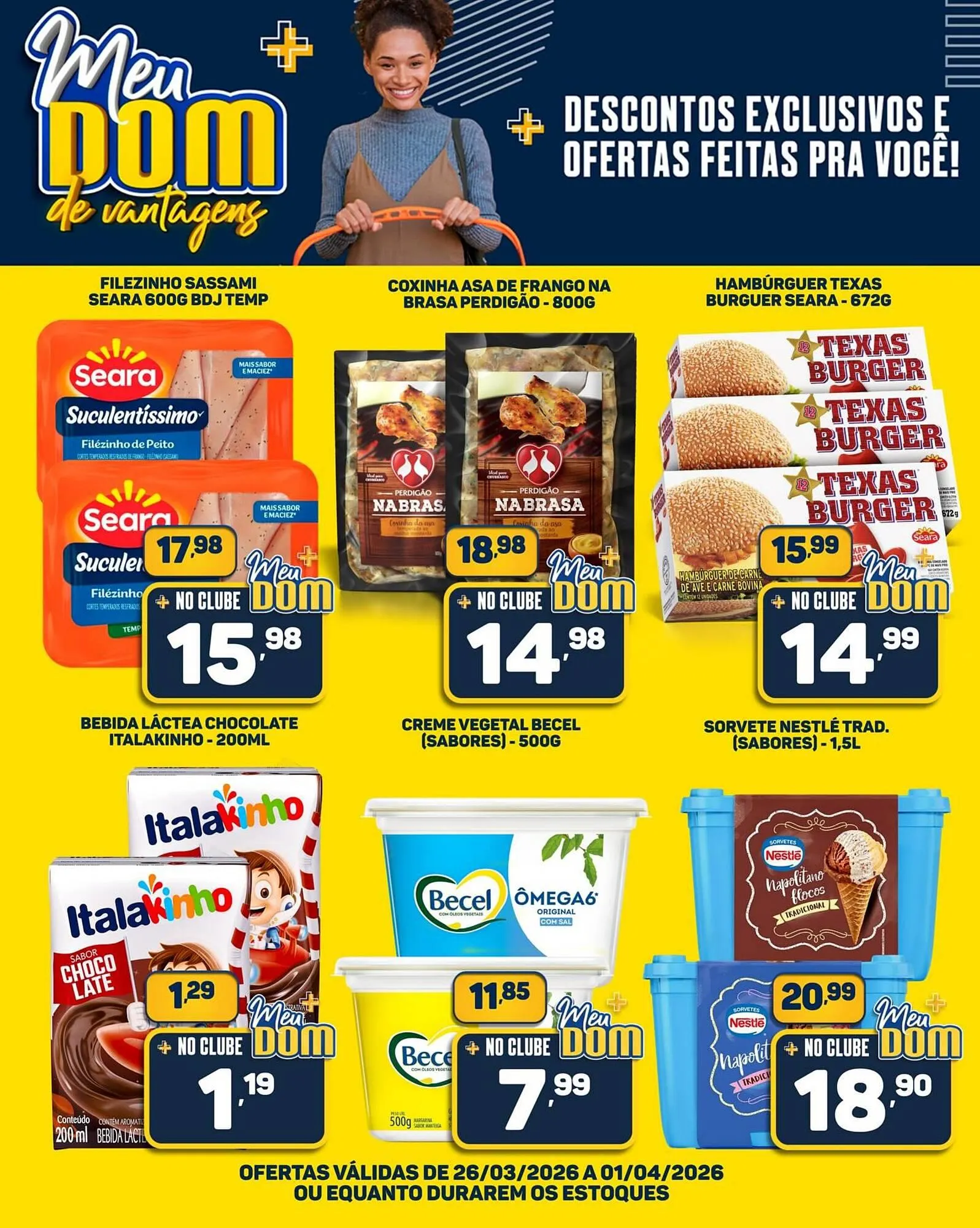 Encarte de Encarte Dom Atacadista 26 de março até 1 de abril 2026 - Pagina 1