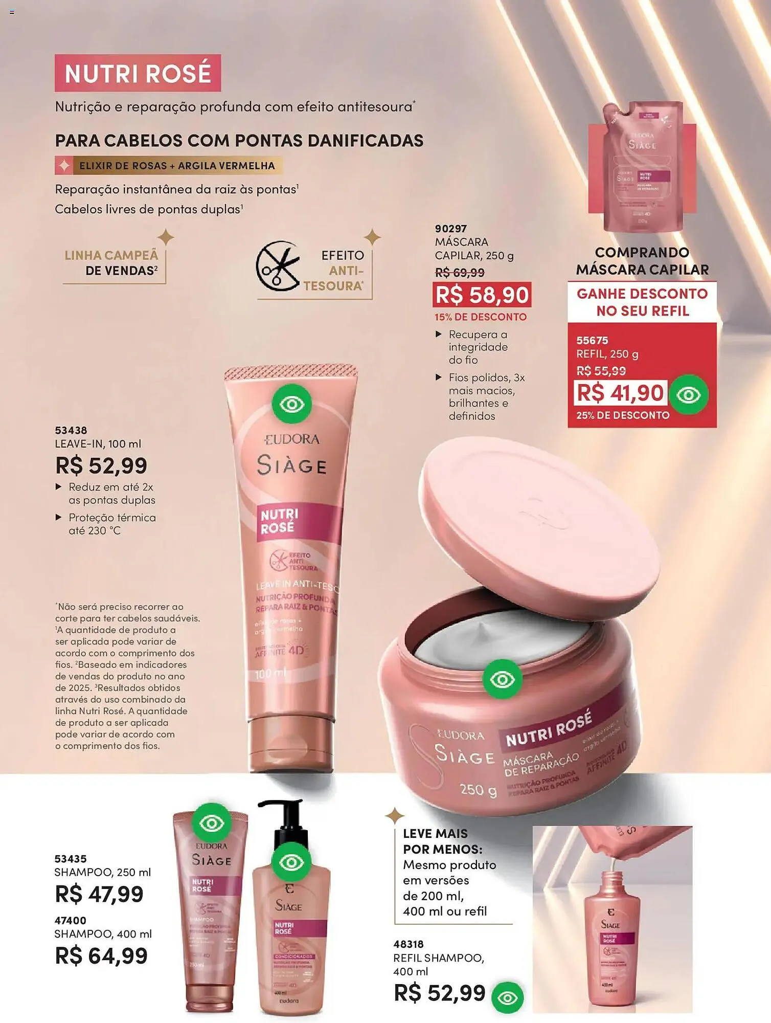 Encarte de Catálogo Eudora 23 de abril até 15 de junho 2026 - Pagina 26