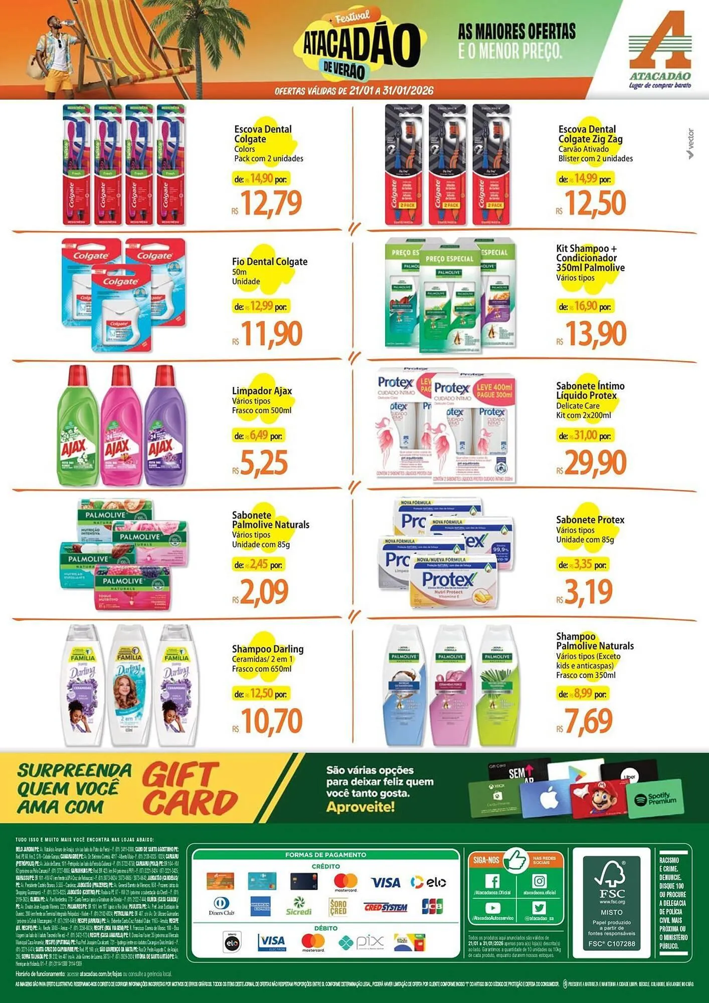 Encarte de Folheto Atacadão 21 de janeiro até 31 de janeiro 2026 - Pagina 2