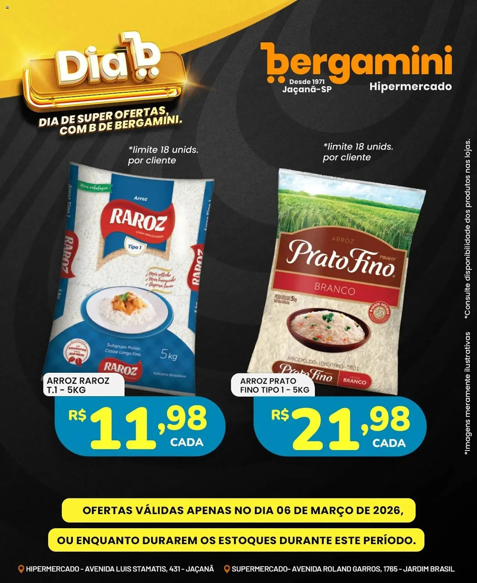 Encarte de Catálogo Supermercado Bergamini 6 de março até 6 de março 2026 - Pagina 2