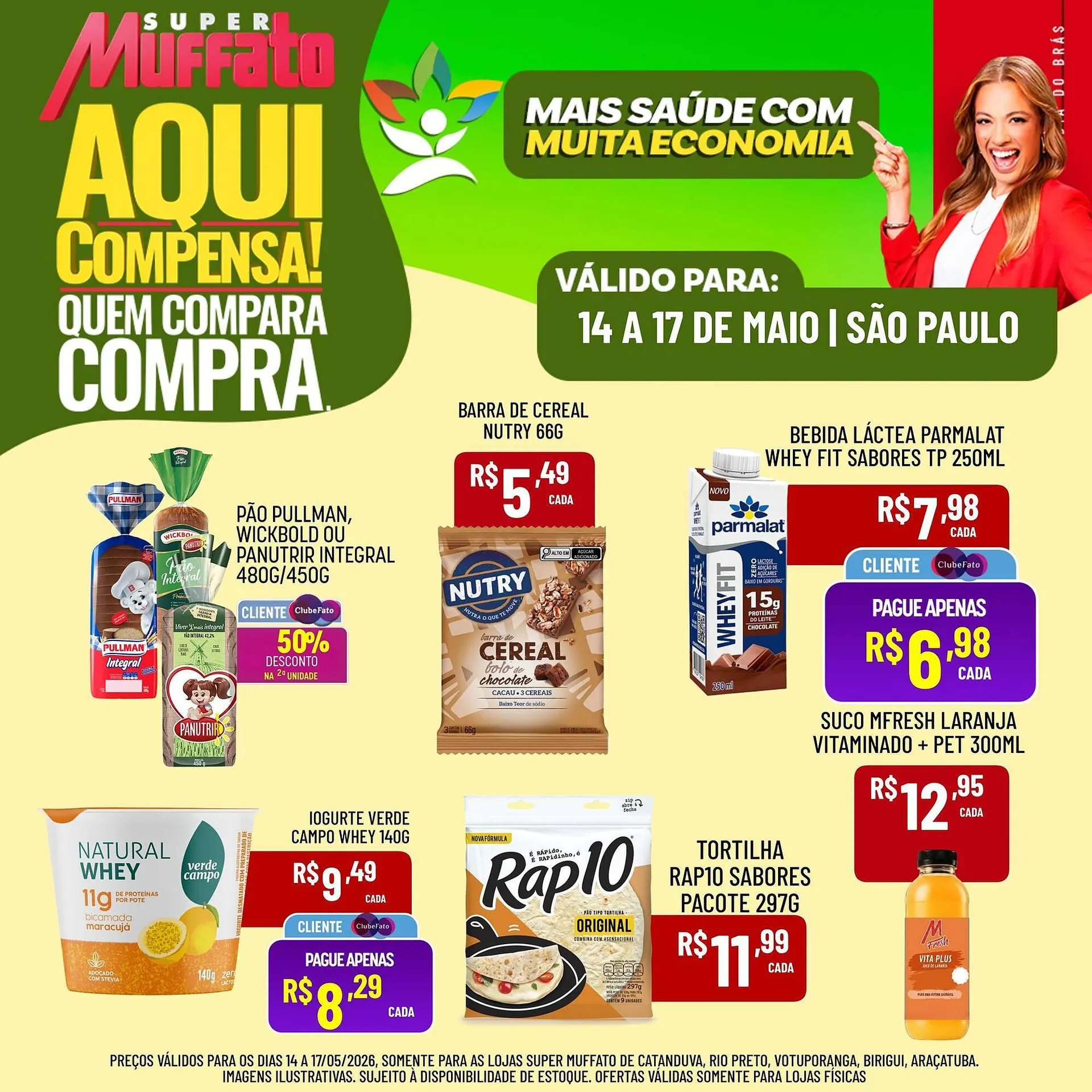Encarte de Encarte Muffato 14 de maio até 17 de maio 2026 - Pagina 1