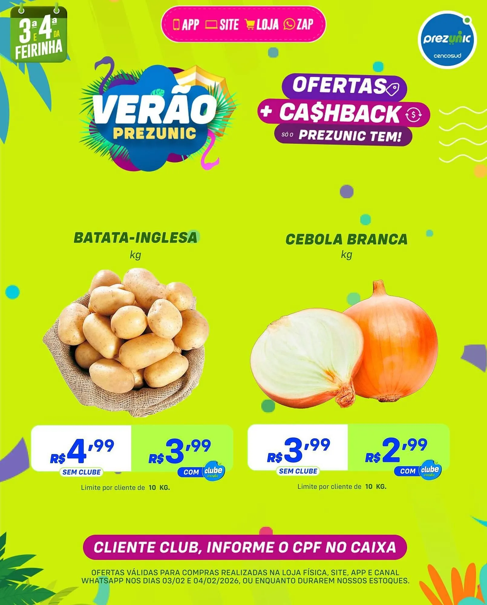 Encarte de Encarte Prezunic 3 de fevereiro até 4 de fevereiro 2026 - Pagina 3