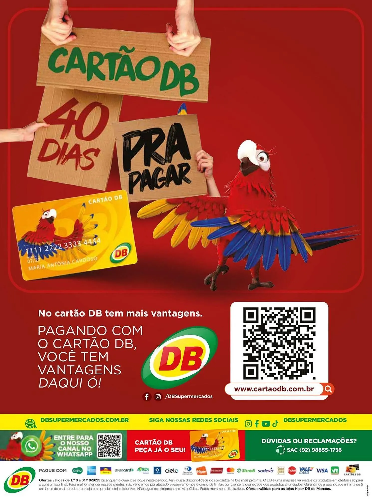 Encarte de Catálogo DB Supermercados 10 de outubro até 31 de outubro 2025 - Pagina 36