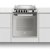 Fogão de Embutir Electrolux 56ext 4 Queimadores Inox Bivolt