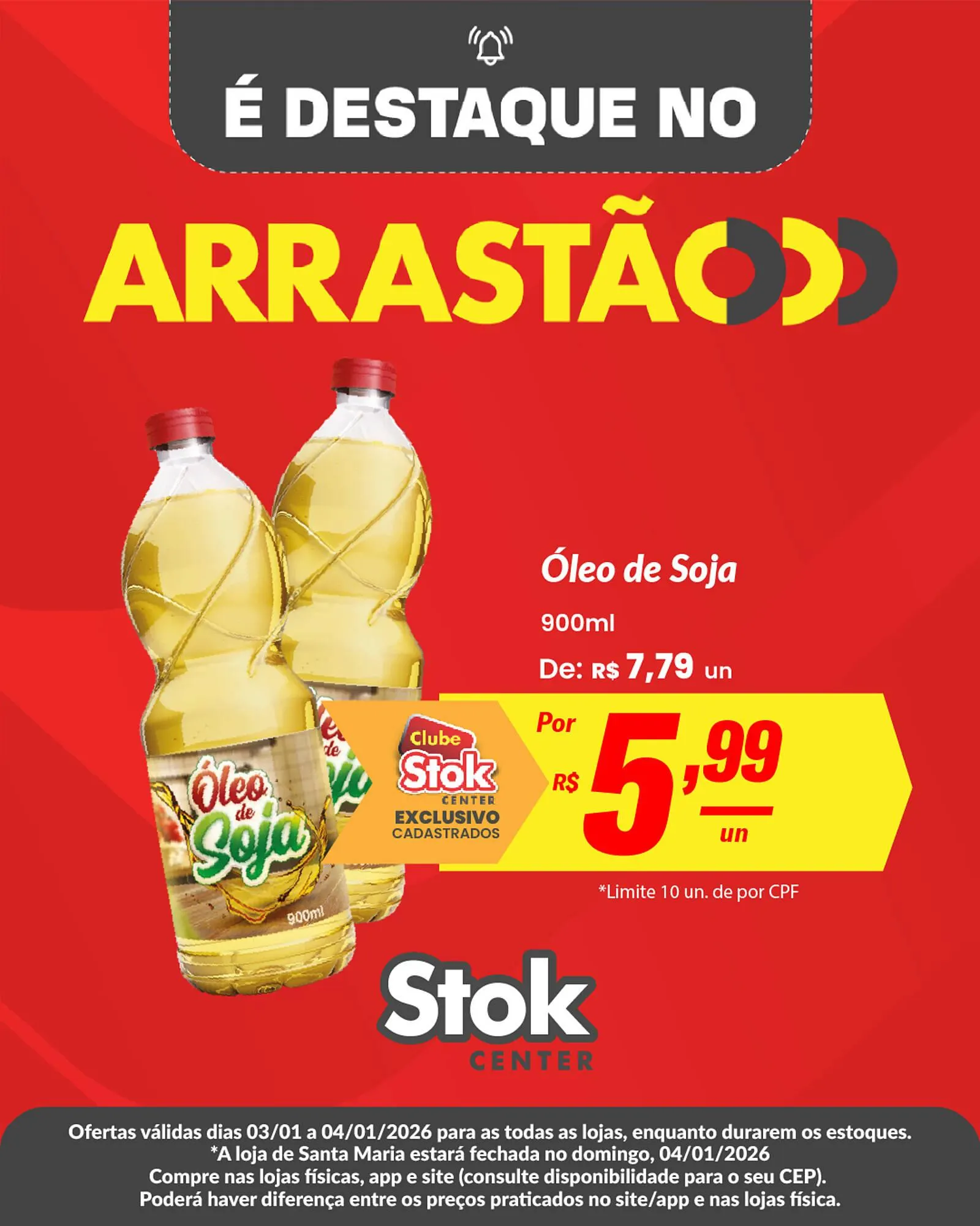 Encarte de Encarte Stok Center 3 de janeiro até 4 de janeiro 2026 - Pagina 2
