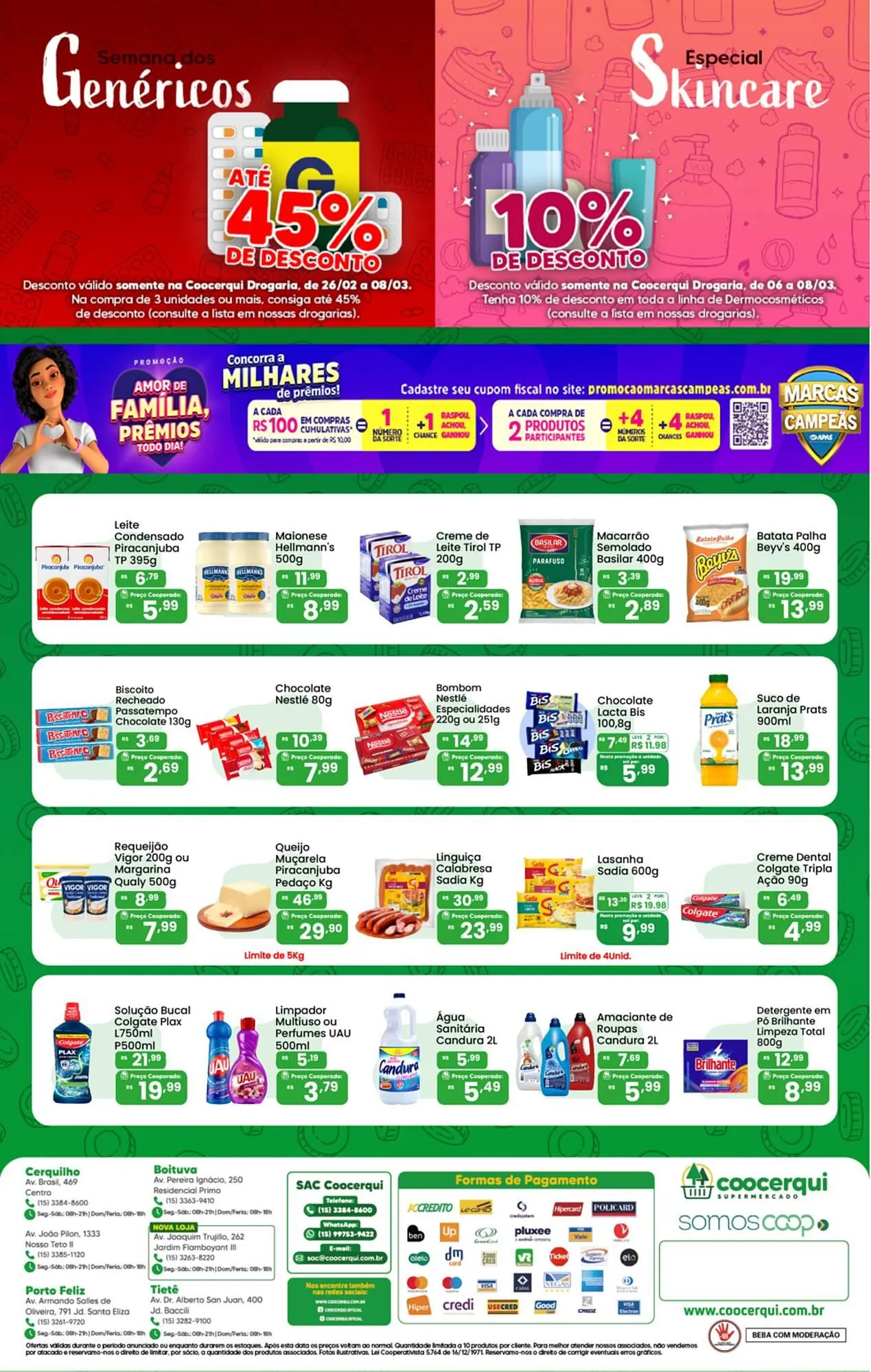 Encarte de Tabloide Coocerqui 5 de março até 7 de março 2026 - Pagina 2