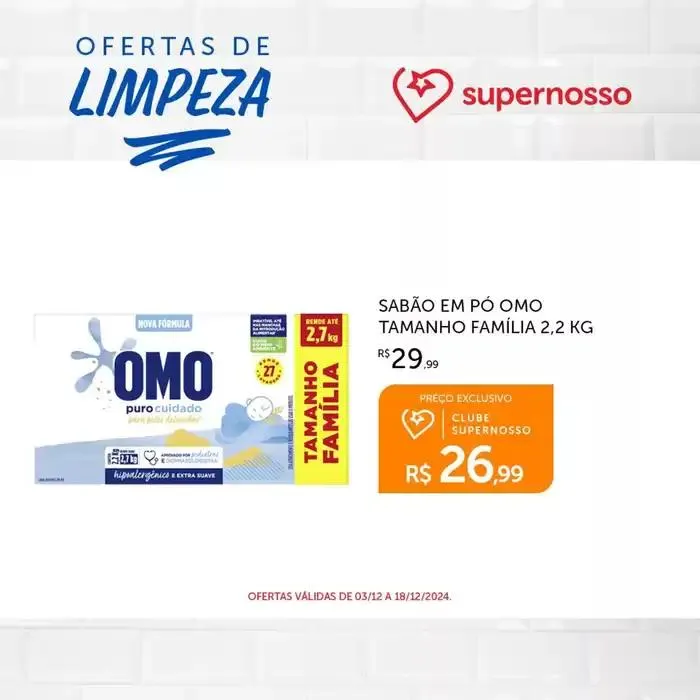 Encarte de Encarte Super Nosso 10 de dezembro até 13 de dezembro 2024 - Pagina 8