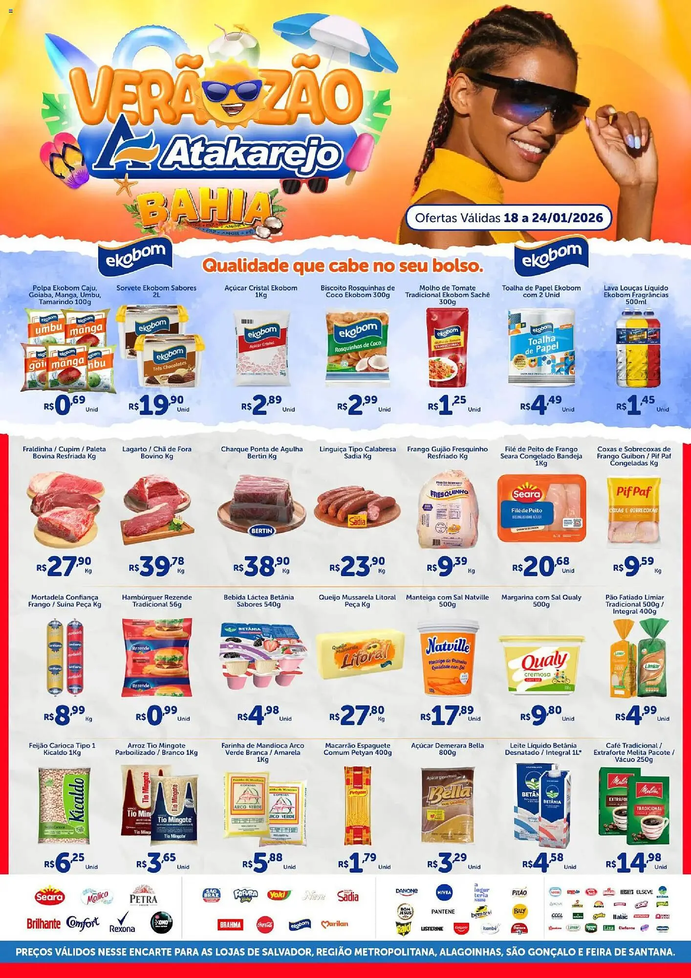 Encarte de Encarte Atakarejo 18 de janeiro até 24 de janeiro 2026 - Pagina 1