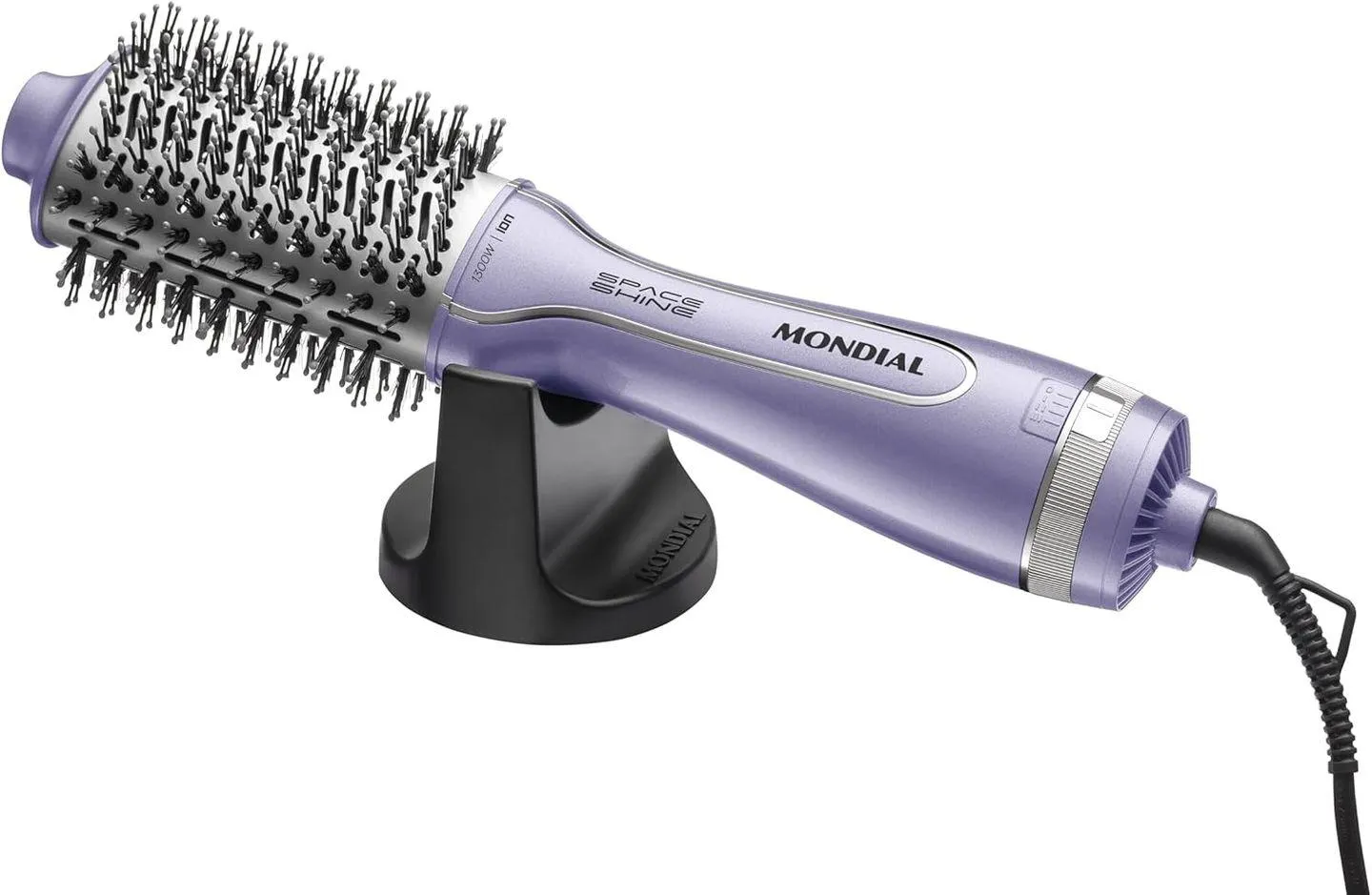 Escova Secadora Space Shine Mondial Lilás 1300W Bivolt