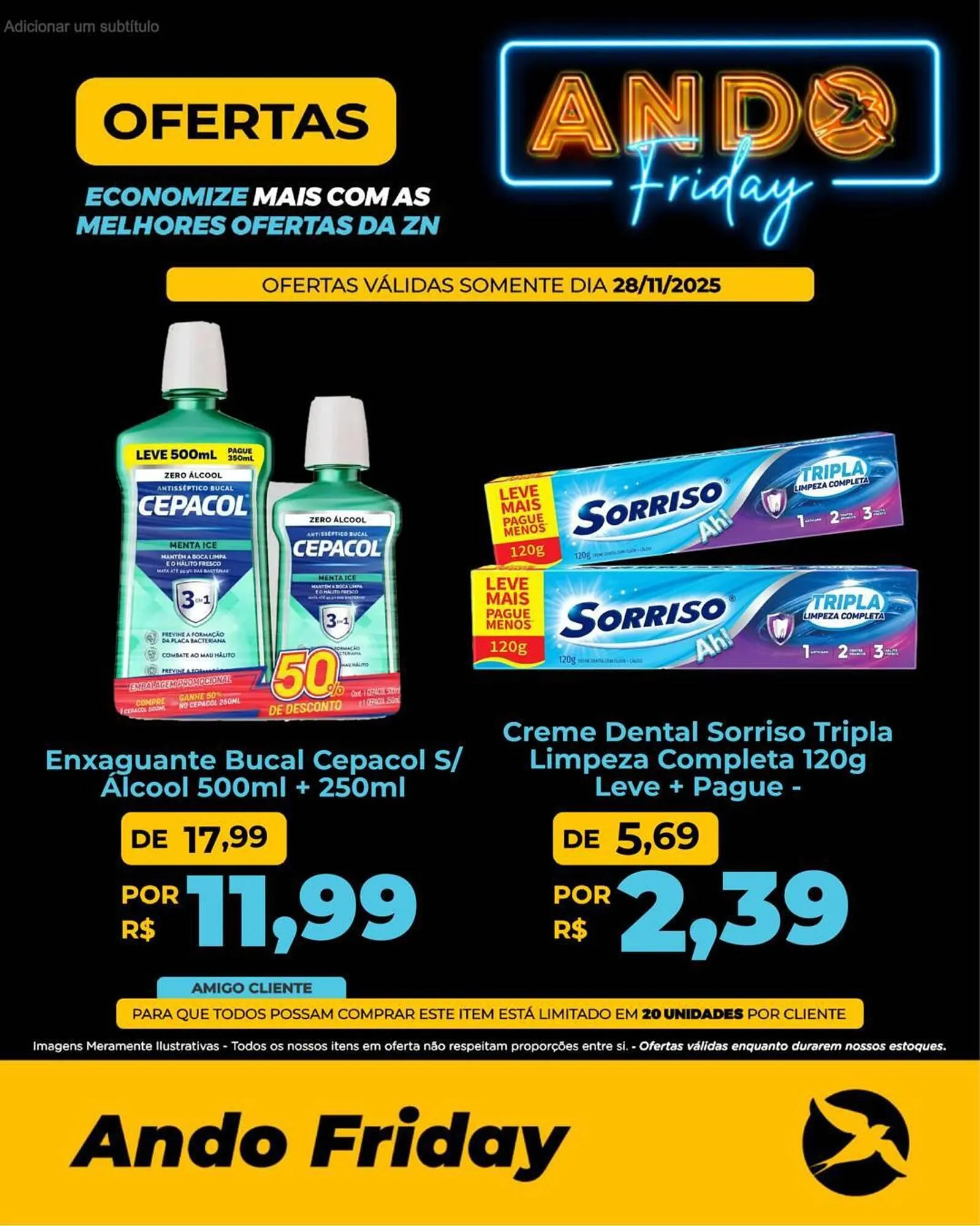 Folheto Andorinha Hipermercado - 1