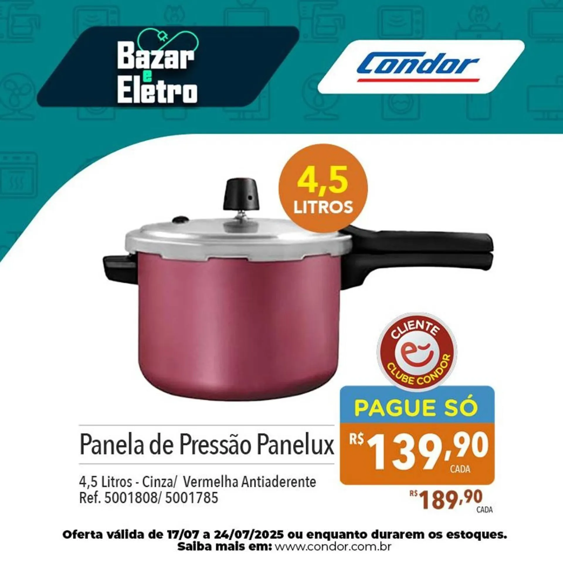 Encarte de Catálogo Supermercados Condor 17 de julho até 24 de julho 2025 - Pagina 5