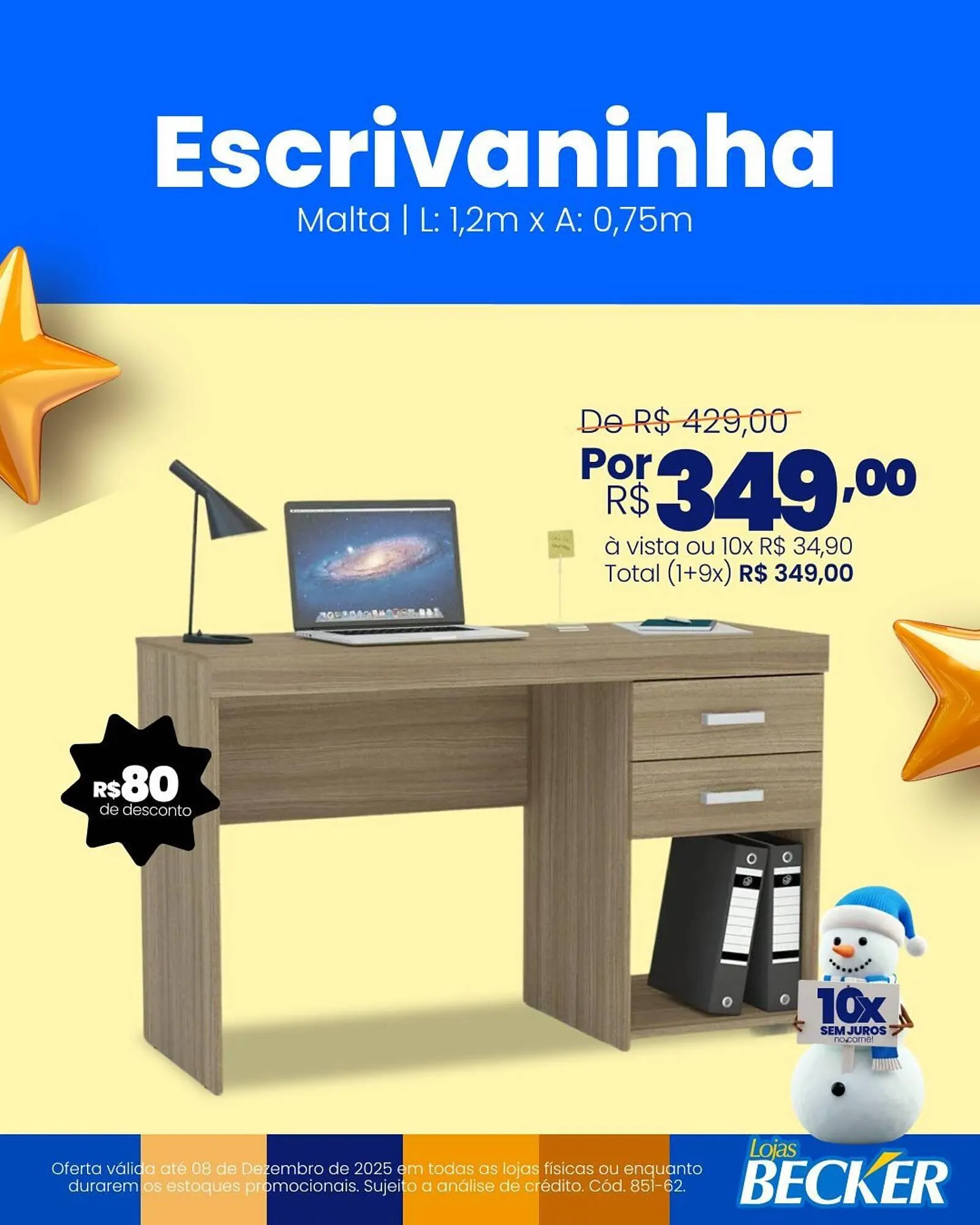 Encarte de Folheto Lojas Becker 8 de dezembro até 31 de dezembro 2025 - Pagina 3