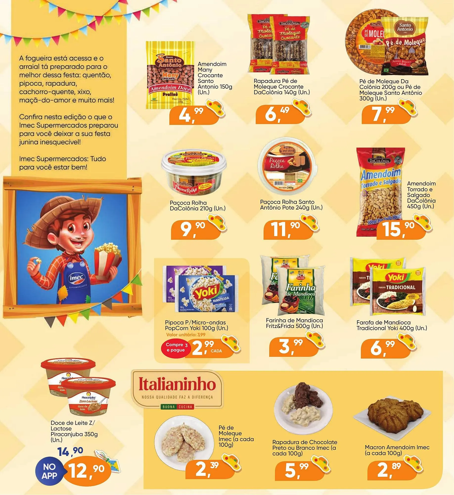 Encarte de Catálogo Imec Supermercados 11 de junho até 24 de junho 2025 - Pagina 2