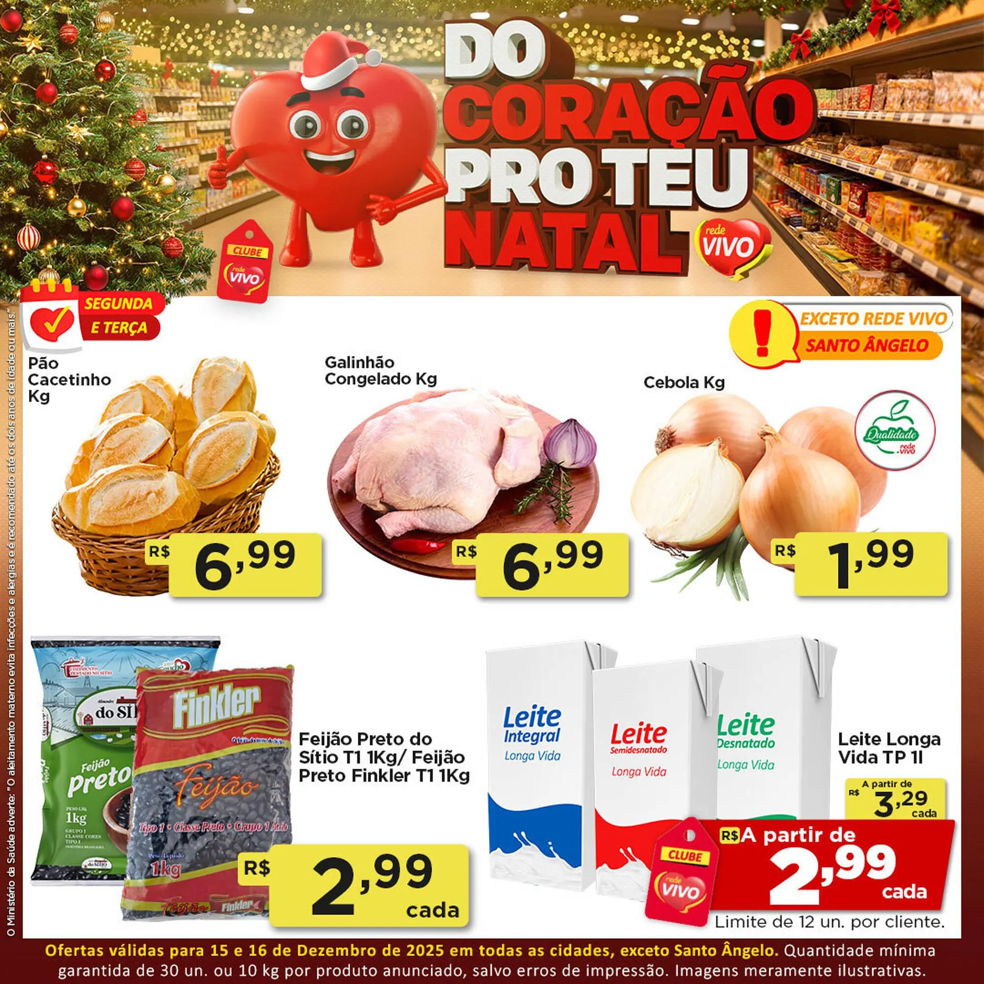 Encarte de Encarte Rede Vivo 15 de dezembro até 16 de dezembro 2025 - Pagina 1