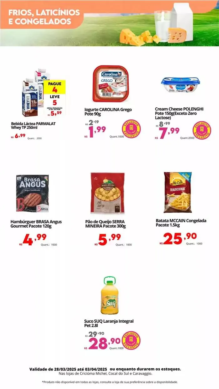 Encarte de Encarte Semanal - CO (28/03 a 03/04). 28 de março até 3 de abril 2025 - Pagina 5