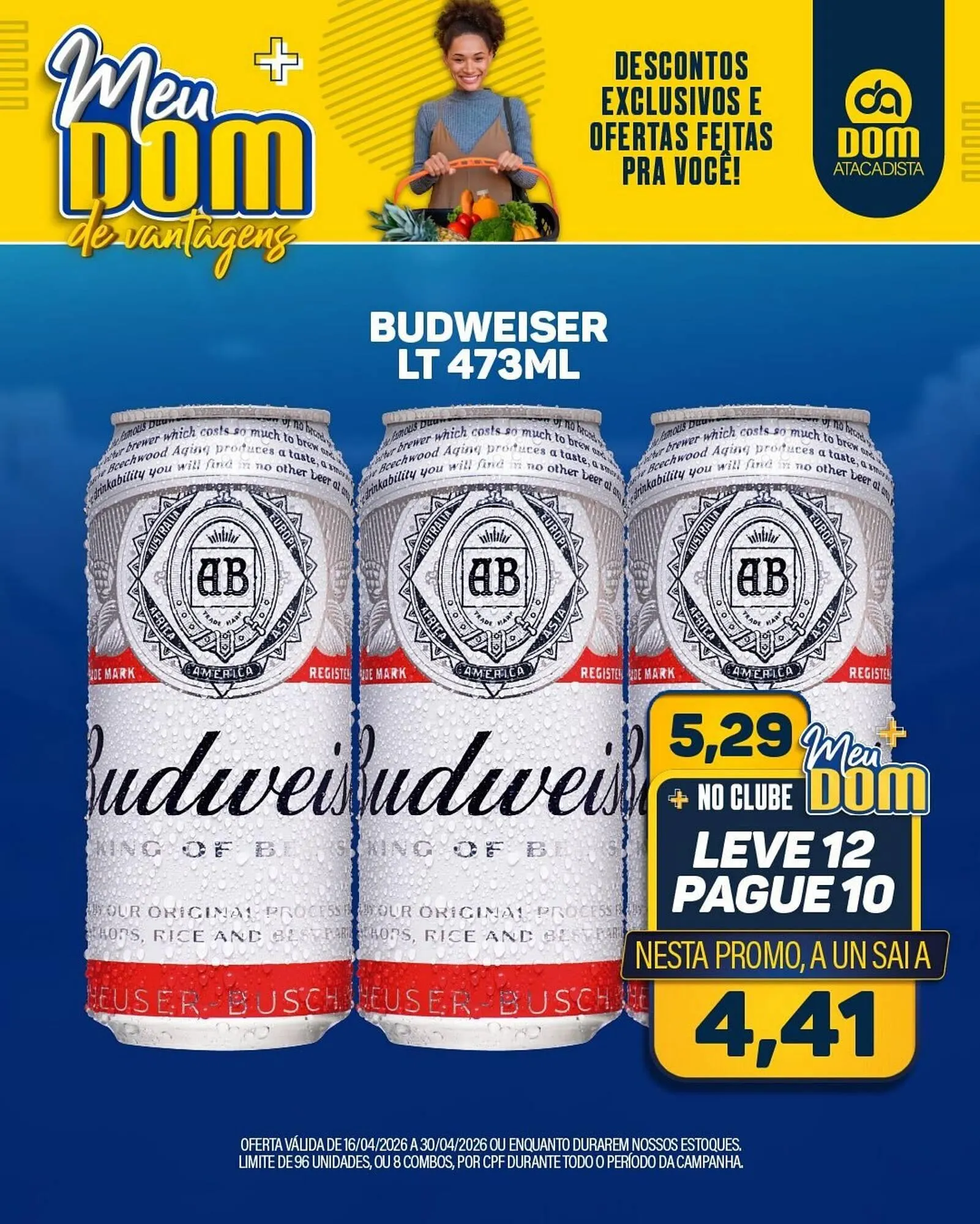 Encarte de Encarte Dom Atacadista 16 de abril até 30 de abril 2026 - Pagina 1