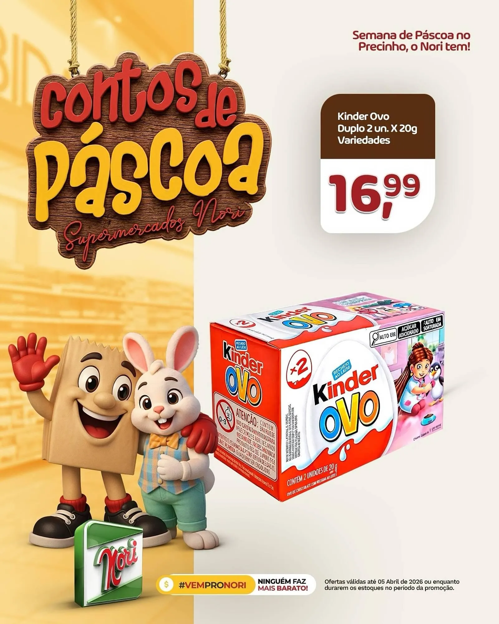 Encarte de Catálogo Supermercados Nori 5 de abril até 5 de abril 2026 - Pagina 2