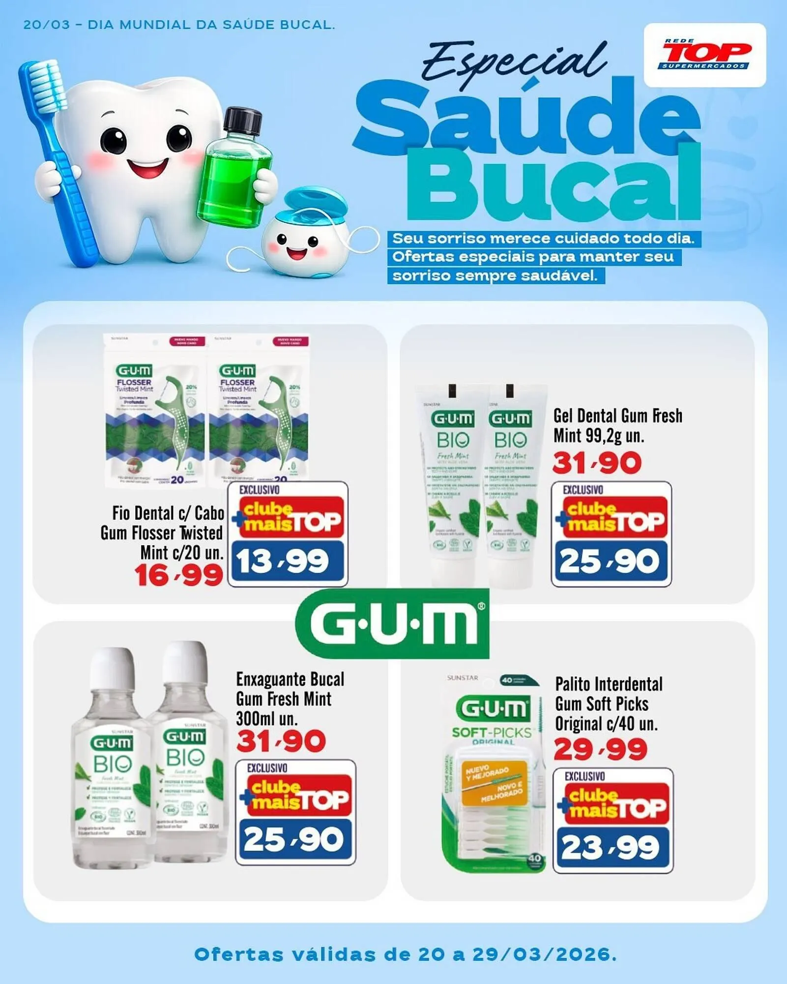 Encarte de Encarte Rede Top 20 de março até 29 de março 2026 - Pagina 3