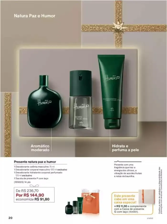 Encarte de Revista Natura Ciclo 18 11 de novembro até 31 de dezembro 2024 - Pagina 71