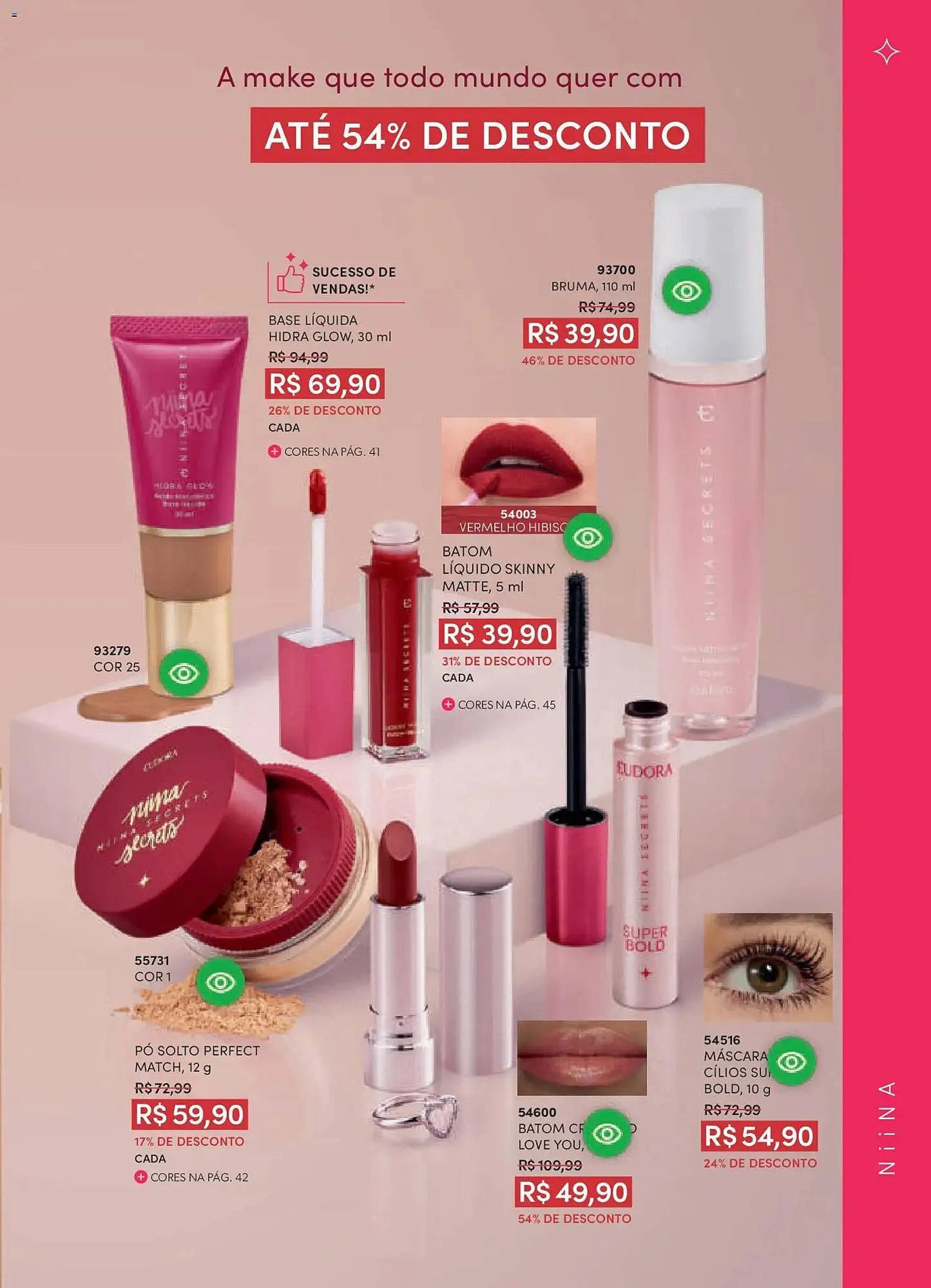 Encarte de Catálogo Eudora 8 de janeiro até 31 de janeiro 2026 - Pagina 64