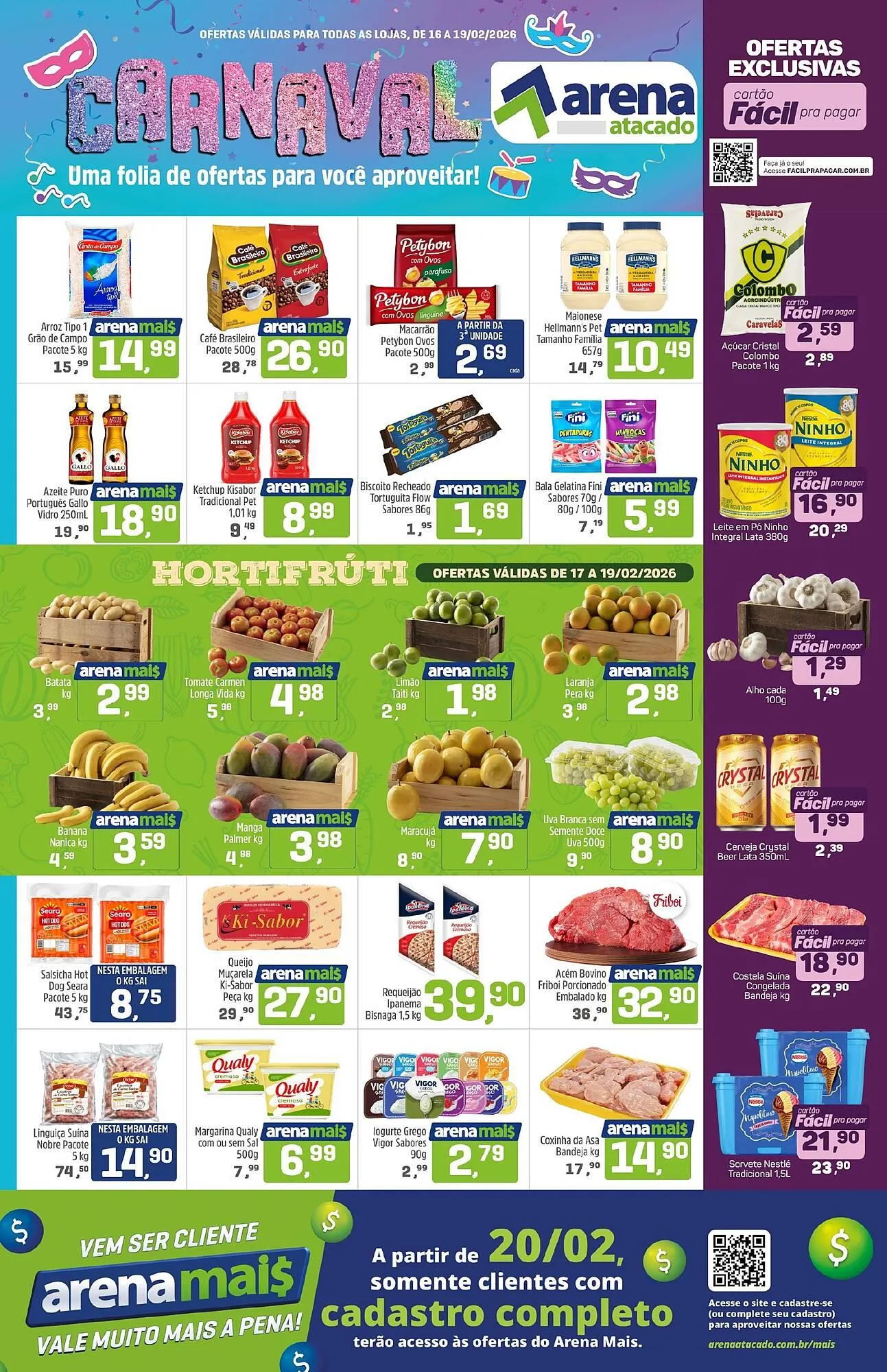 Folheto Arena Atacado - 1