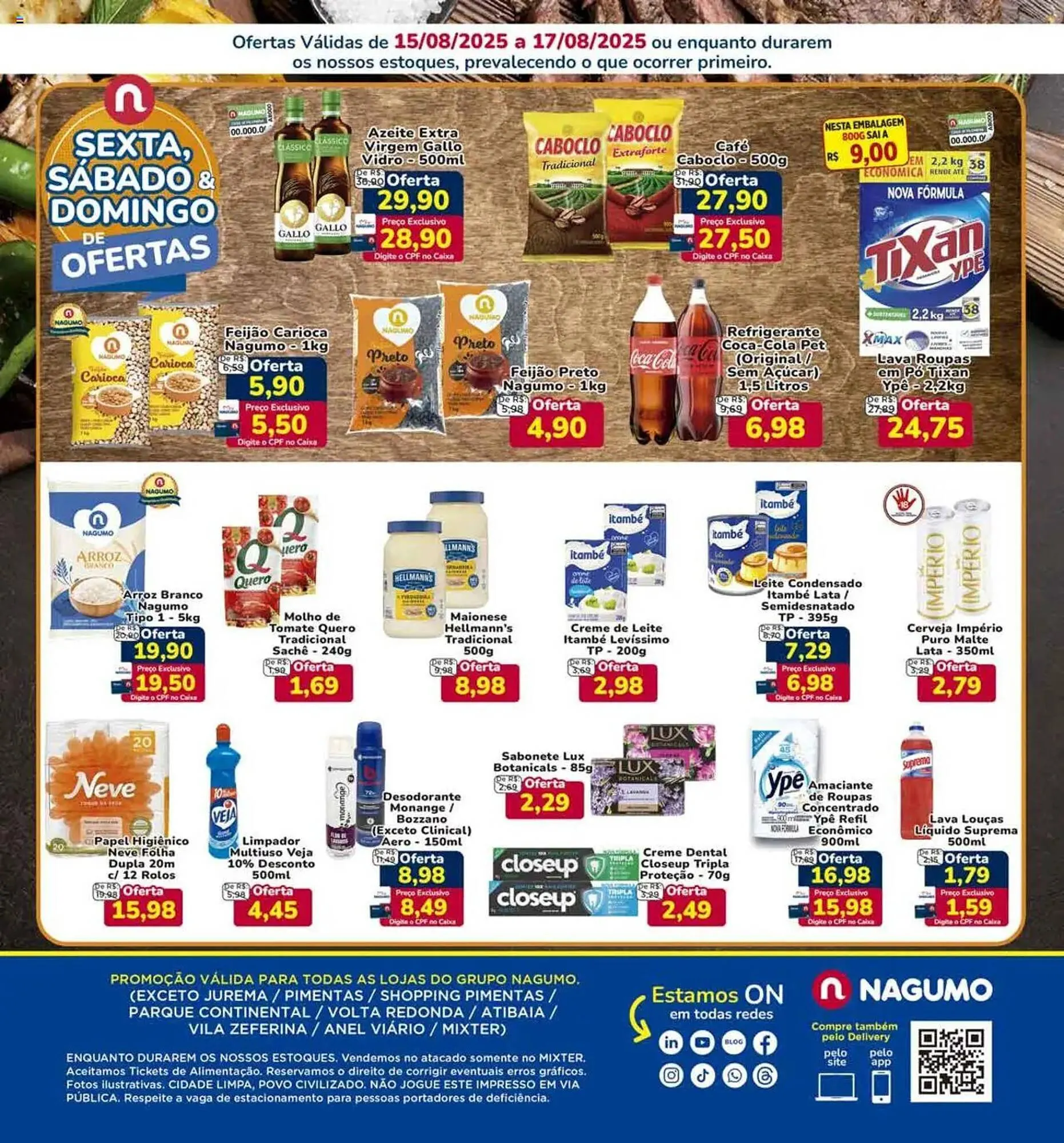 Encarte de Catálogo Nagumo 15 de agosto até 18 de agosto 2025 - Pagina 2