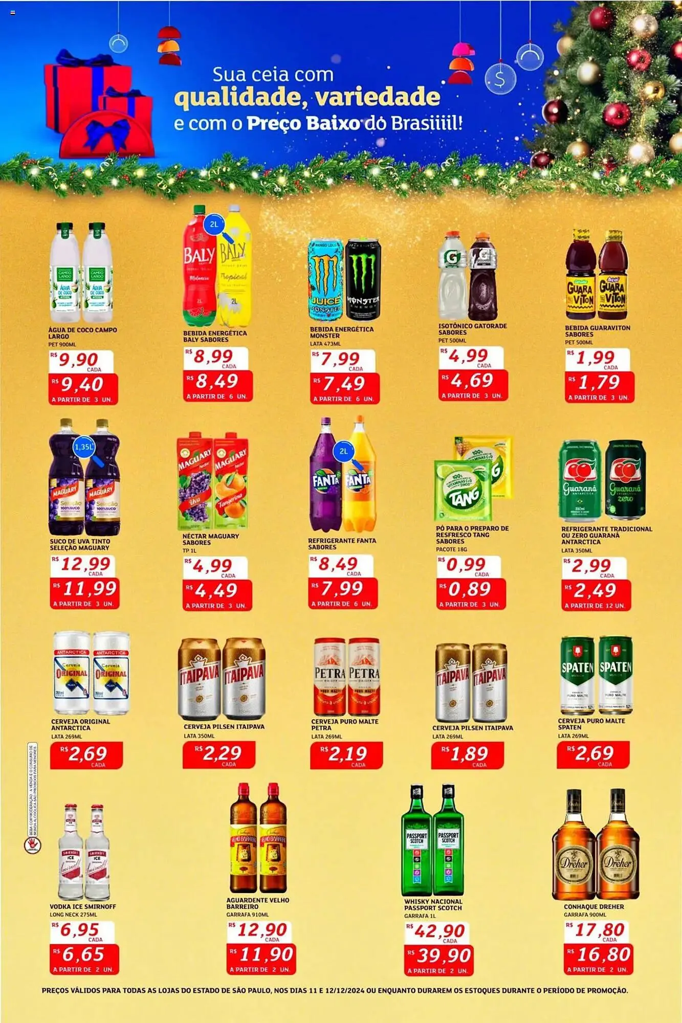 Encarte de Catálogo Assaí Atacadista 11 de dezembro até 12 de dezembro 2024 - Pagina 3