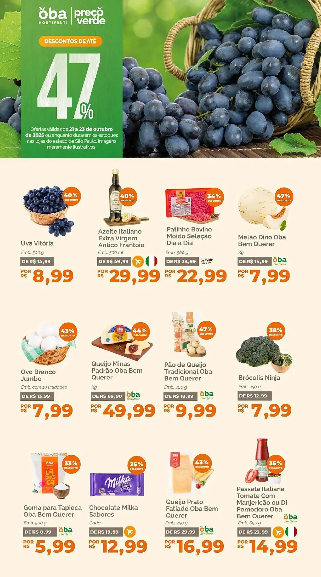 Folheto Oba Hortifruti - 1