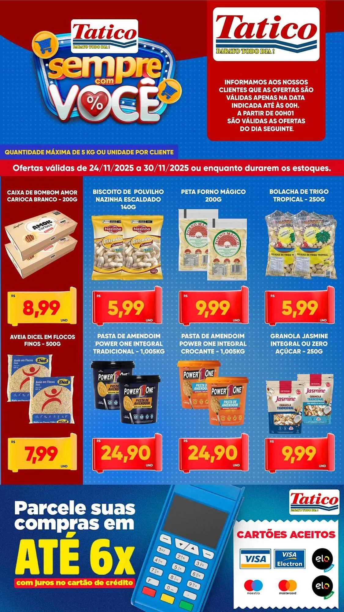 Encarte de Tabloide Tatico 24 de novembro até 30 de novembro 2025 - Pagina 5