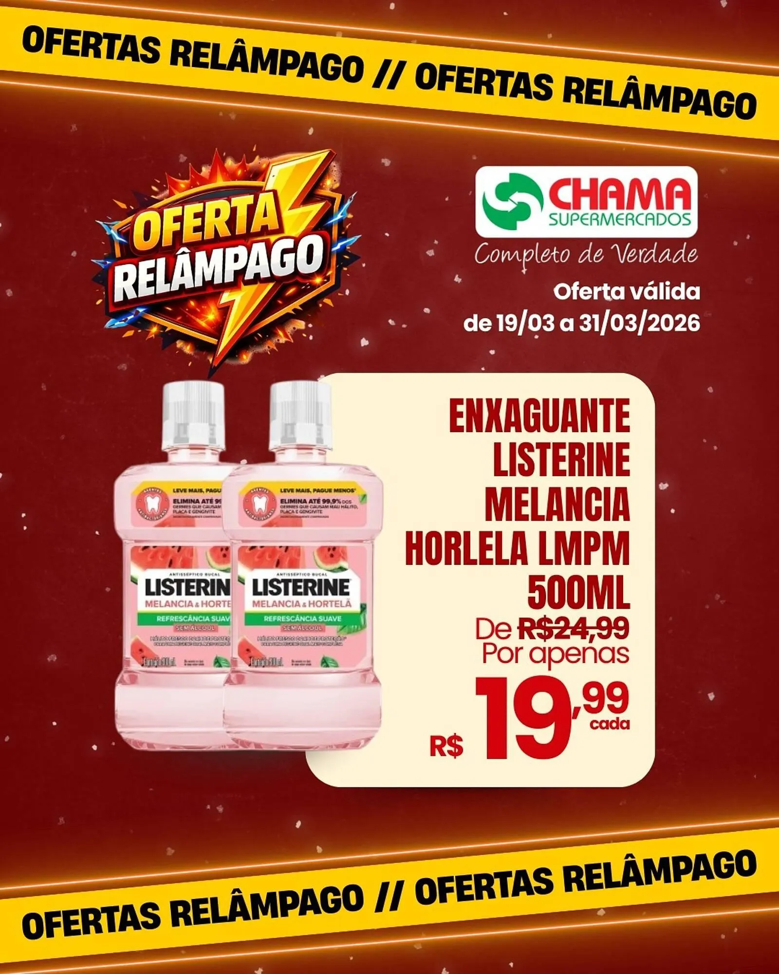 Encarte de Catálogo Chama Supermercados 19 de março até 31 de março 2026 - Pagina 2