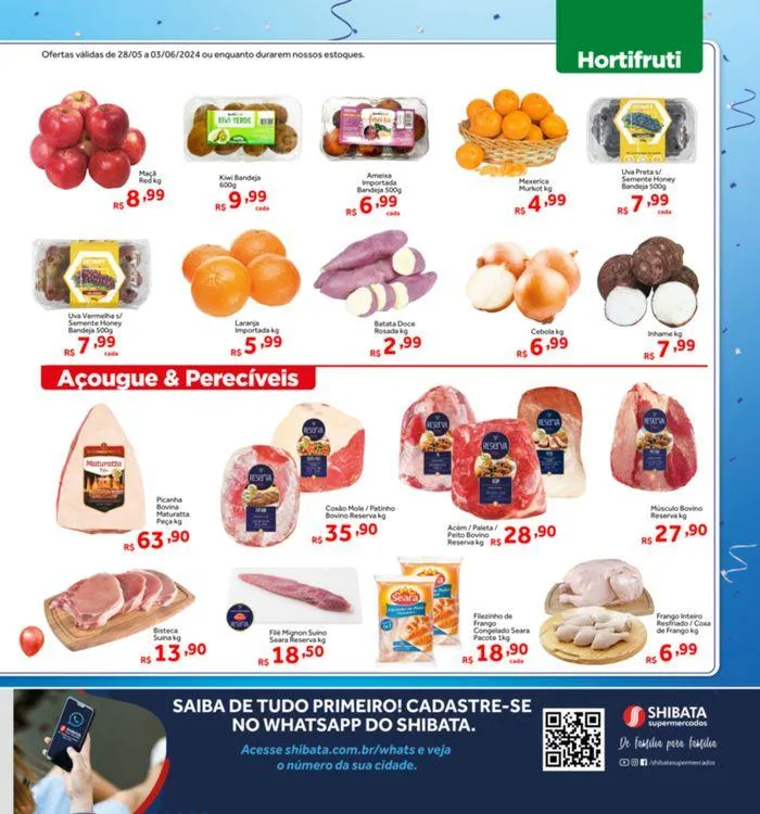 Encarte de Ofertas Shibata Supermercados 28 de maio até 3 de junho 2024 - Pagina 5